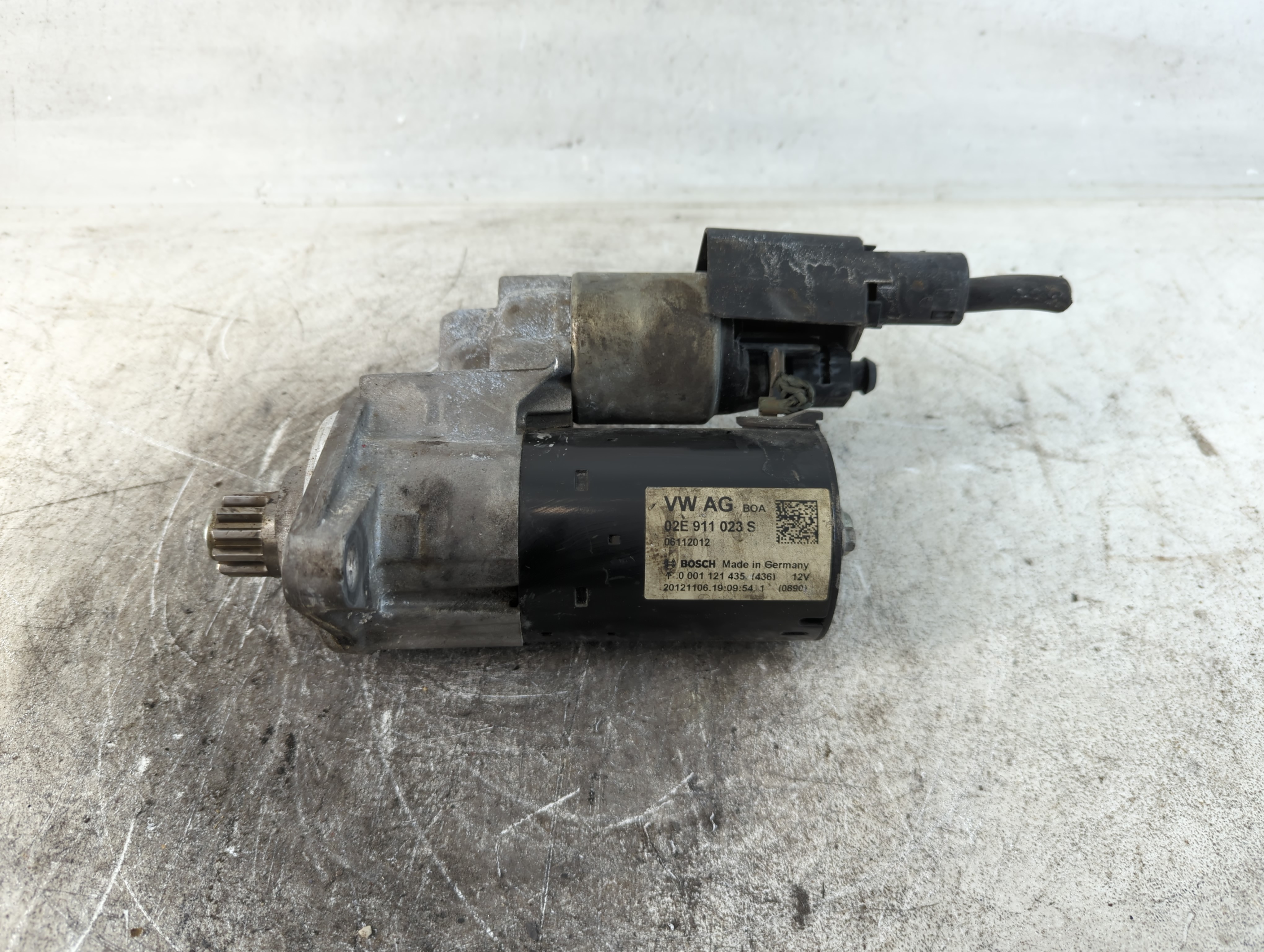 2009-2017 Volkswagen Cc Car Starter Motor Solenoid Oem 807890 - Oemusedautoparts1.com