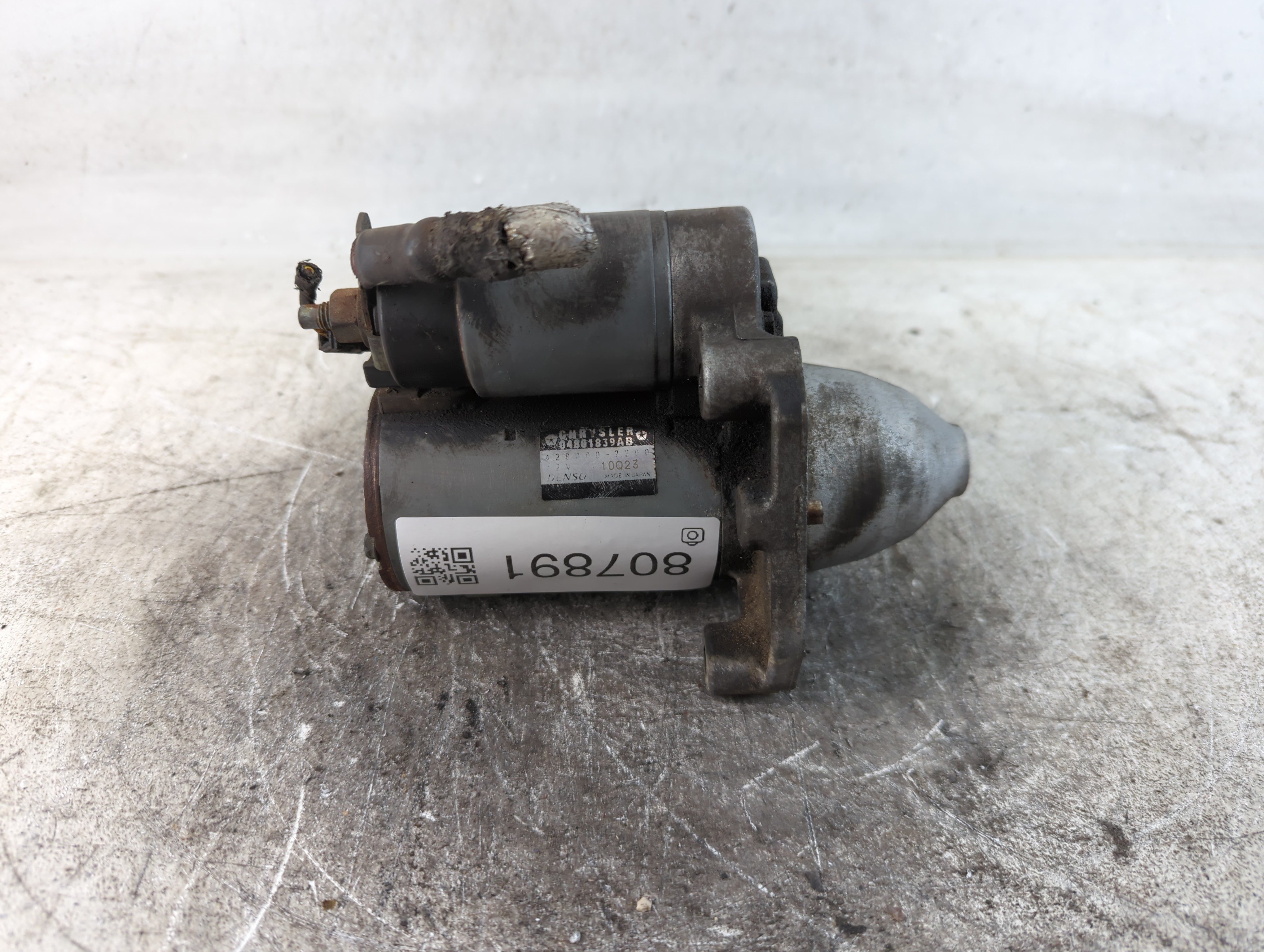 2011-2014 Chrysler 200 Car Starter Motor Solenoid Oem 807891 - Oemusedautoparts1.com