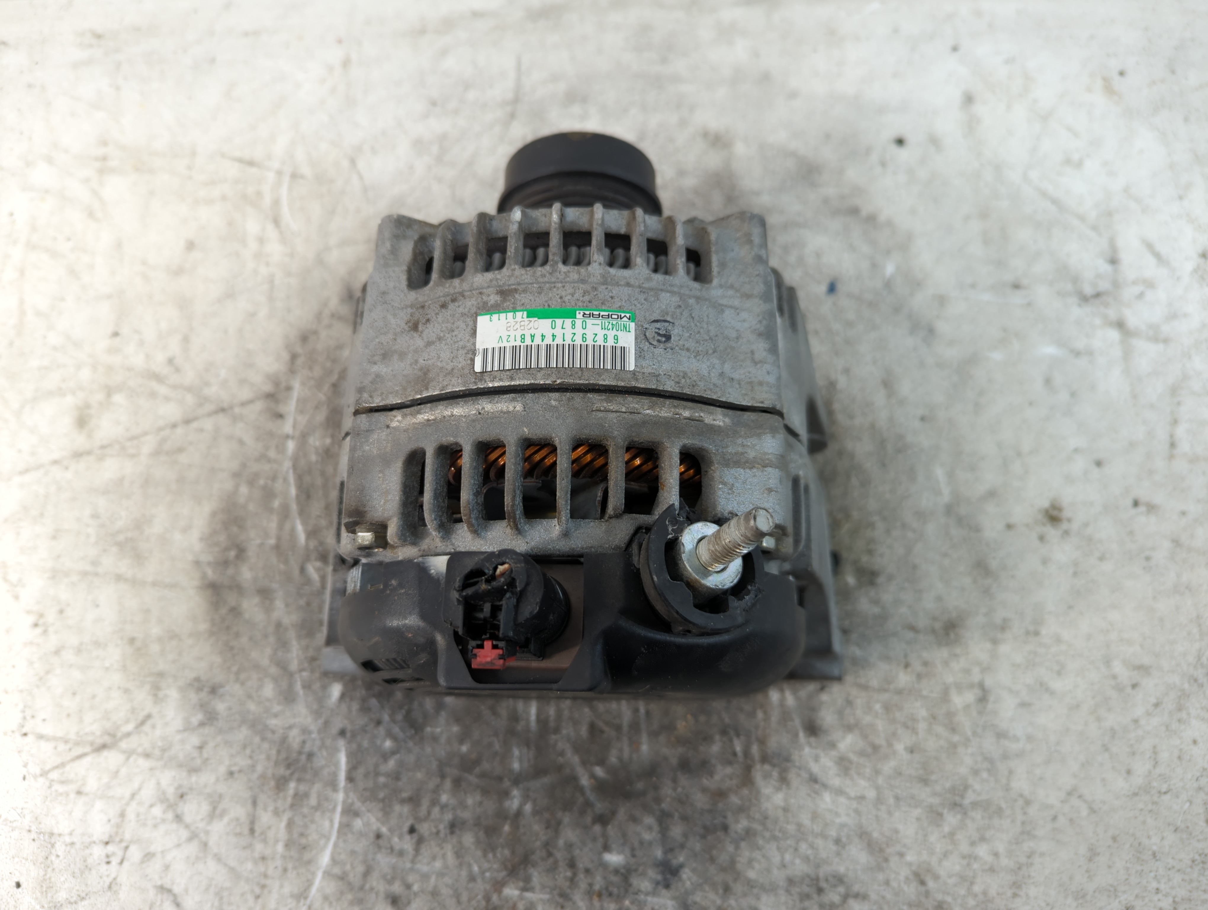 2019-2022 Jeep Cherokee Alternator Generator Charging Assembly Engine Oem 807918 - Oemusedautoparts1.com