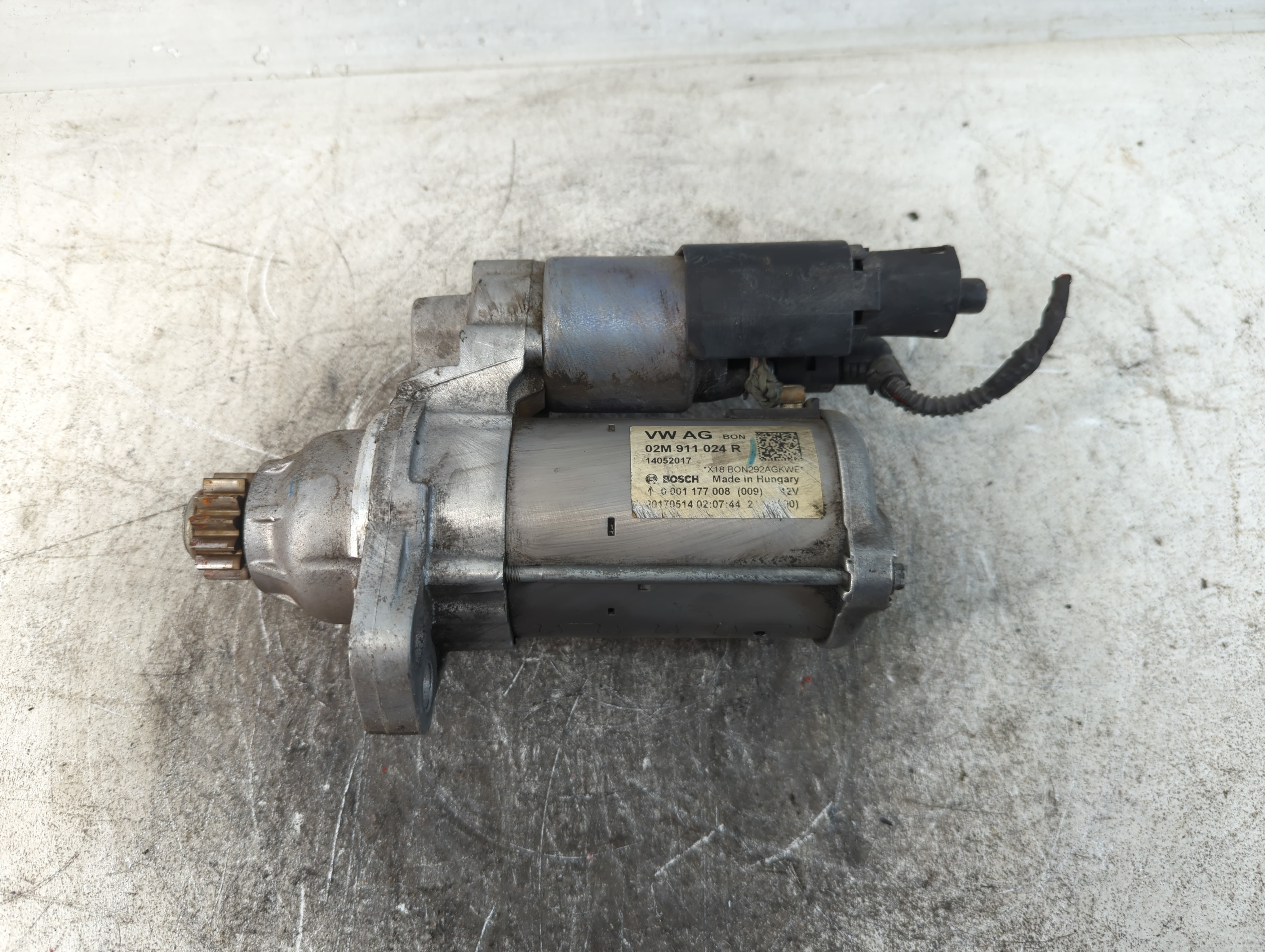 Picture of 2014-2014 Volkswagen Jetta Car Starter Motor Solenoid Oem 807925