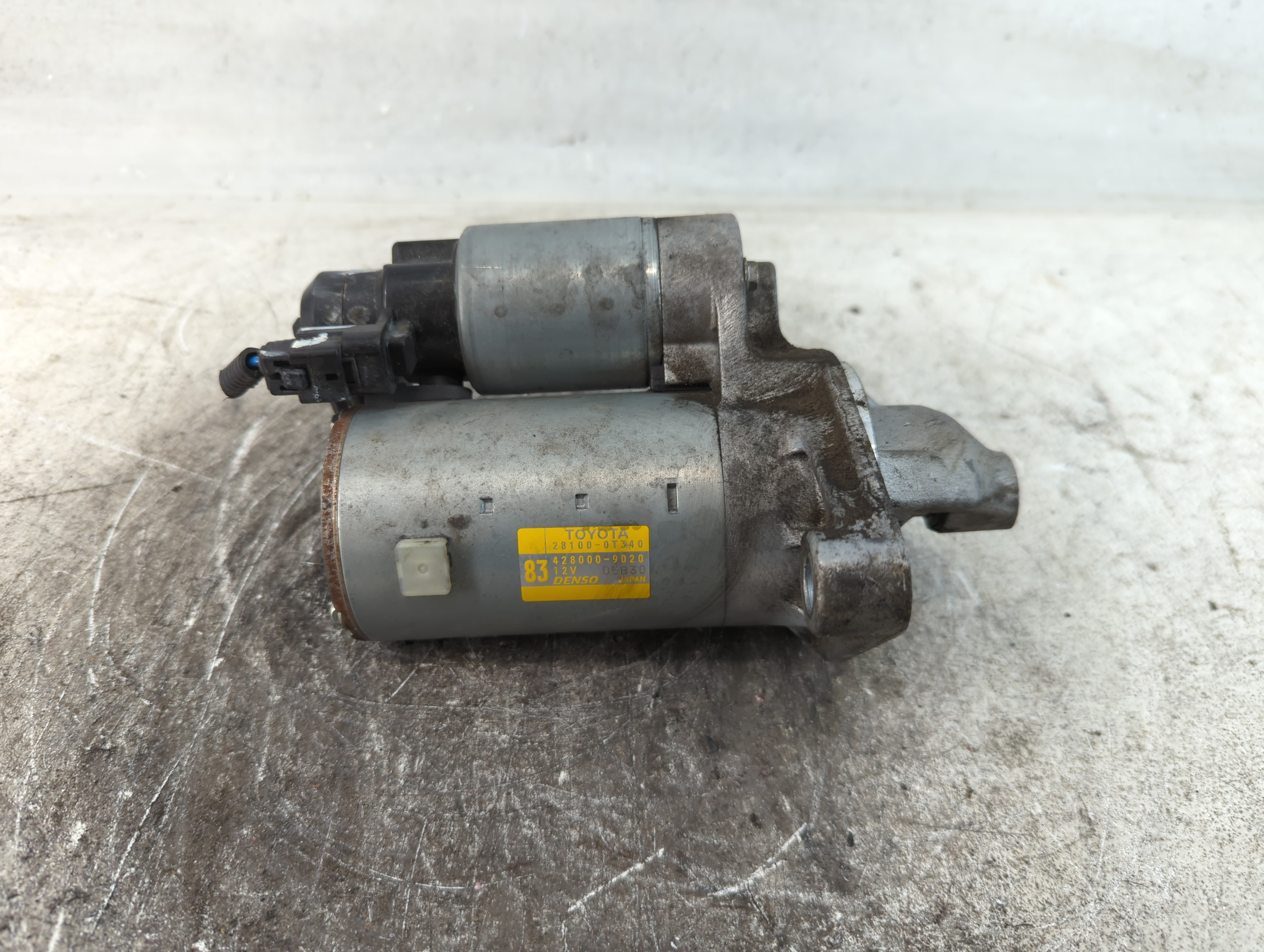 Picture of 2015-2022 Toyota Corolla Car Starter Motor Solenoid Oem 807928