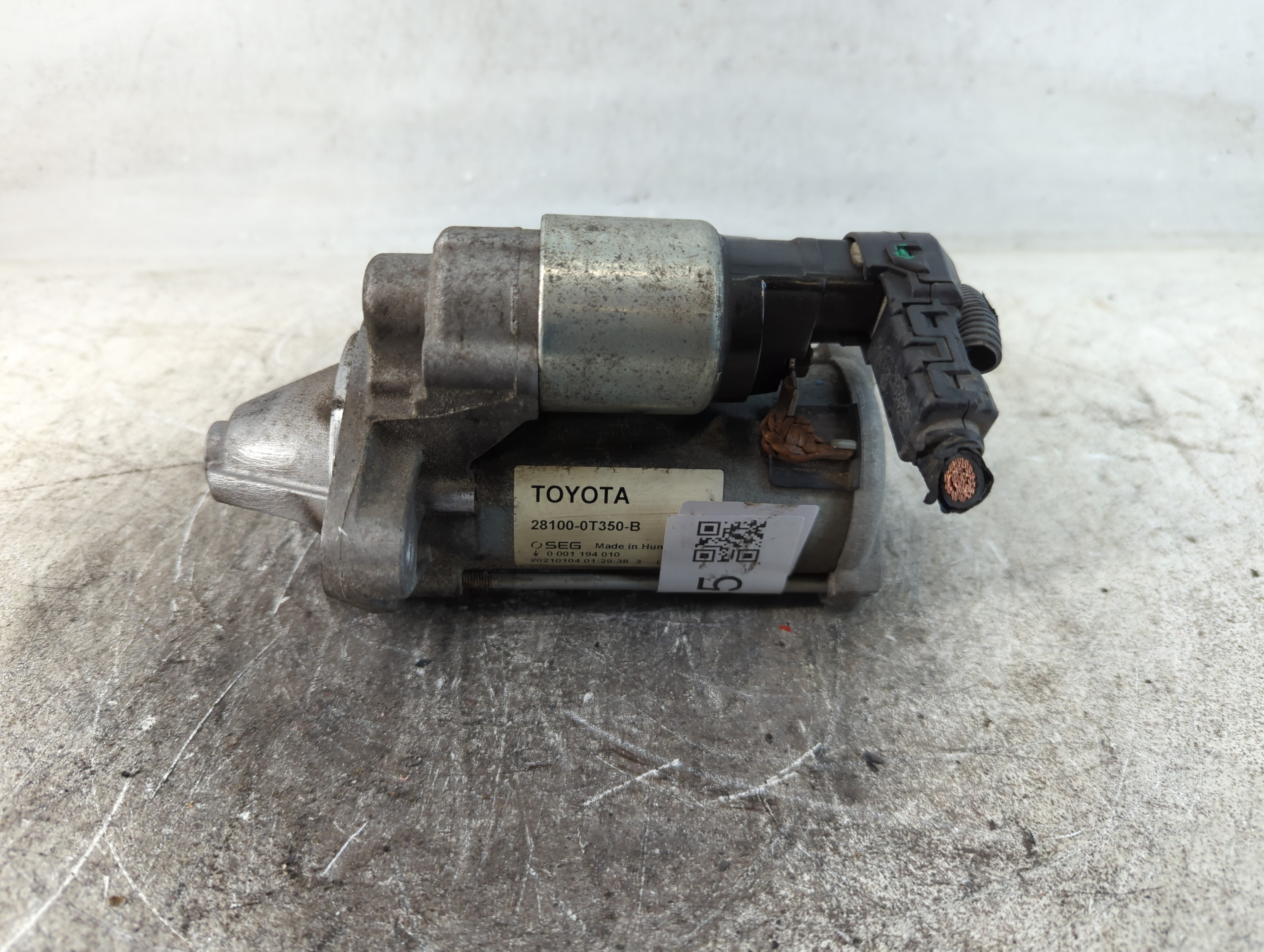 2018-2022 Toyota C-hr Car Starter Motor Solenoid Oem 807935 - Oemusedautoparts1.com