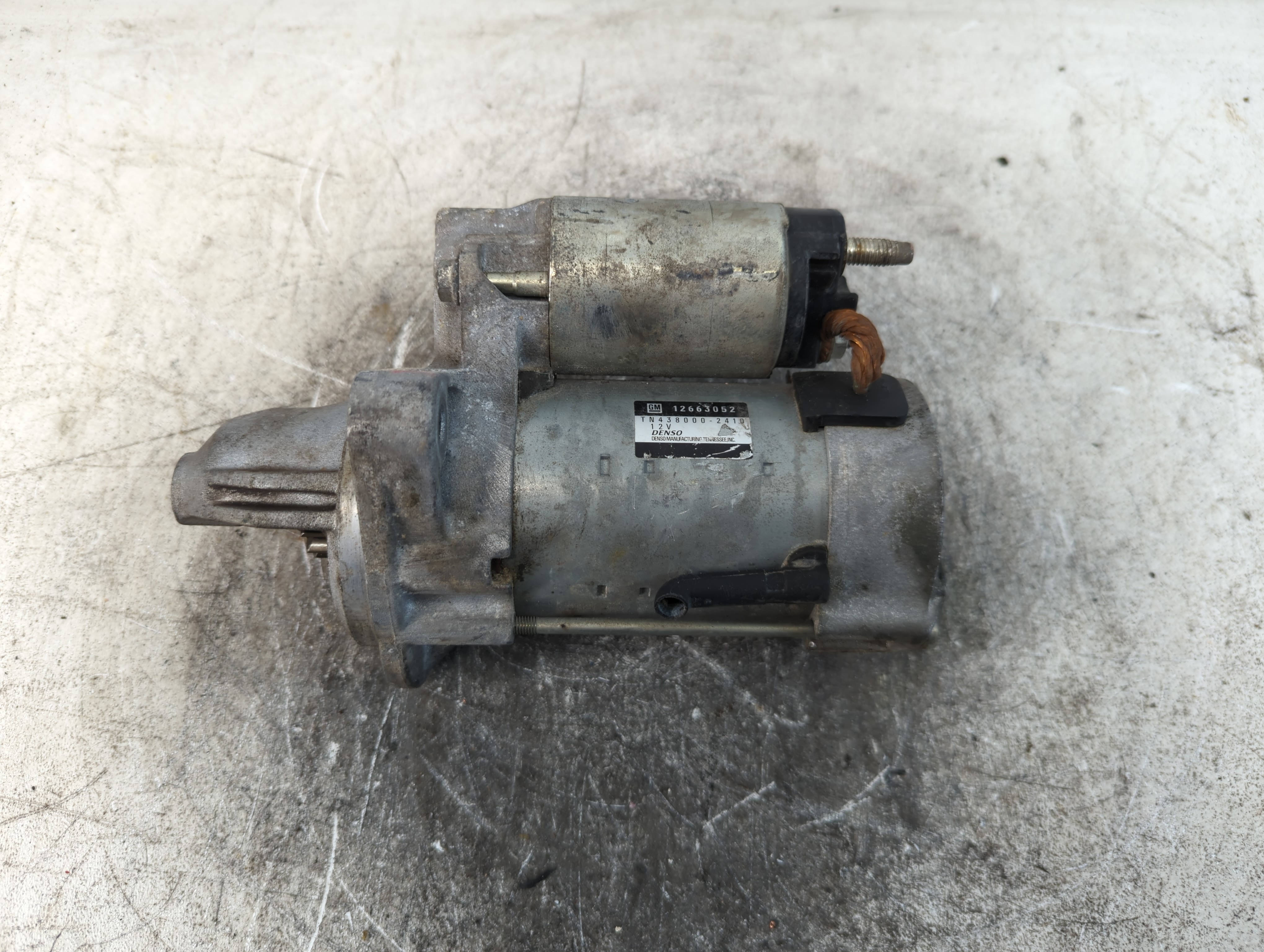 2015-2016 Chevrolet Malibu Car Starter Motor Solenoid Oem 807954 - Oemusedautoparts1.com