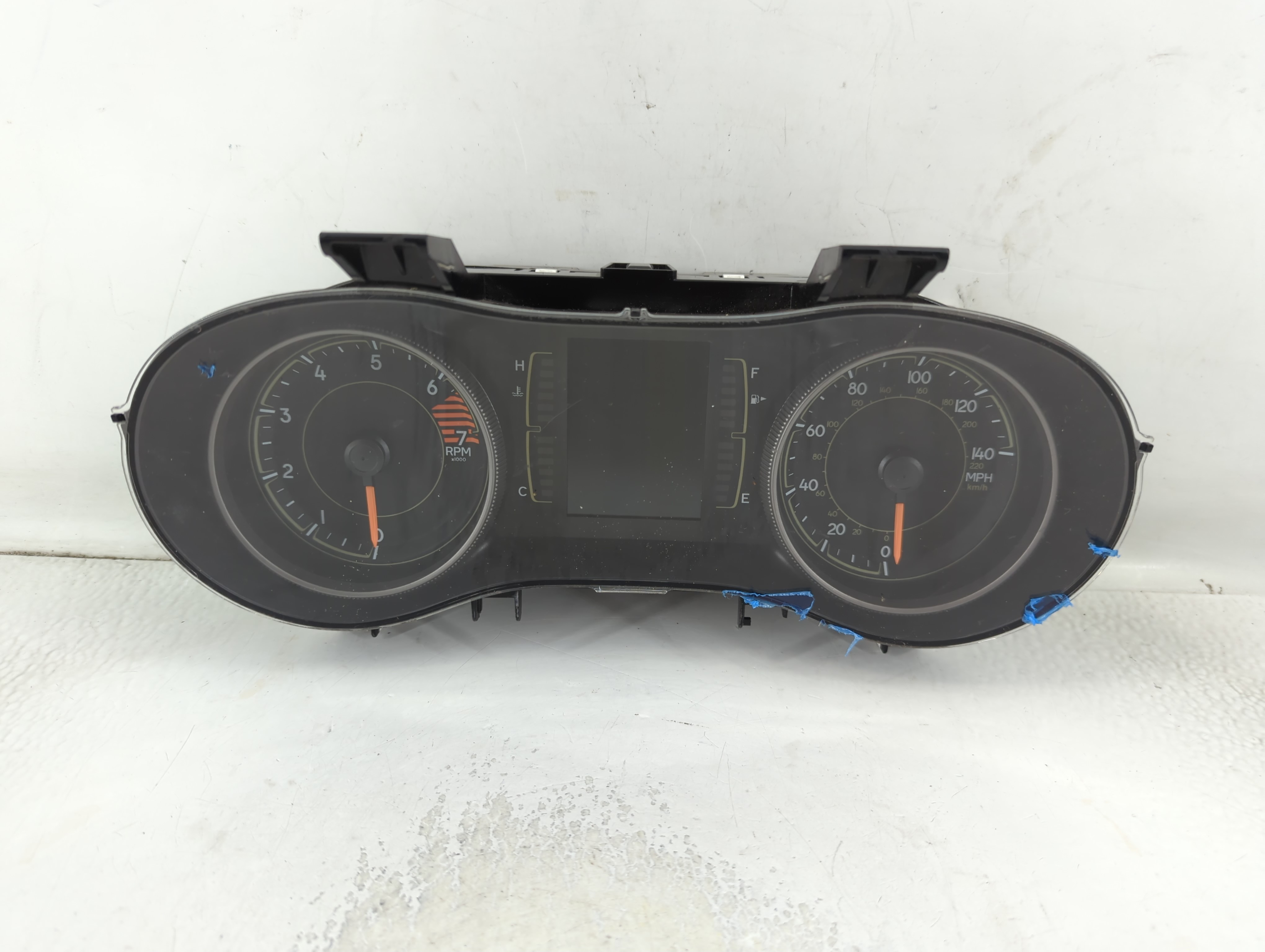 2017-2018 Jeep Cherokee Speedometer Instrument Cluster Gauges P68309006ad 808027 - Oemusedautoparts1.com