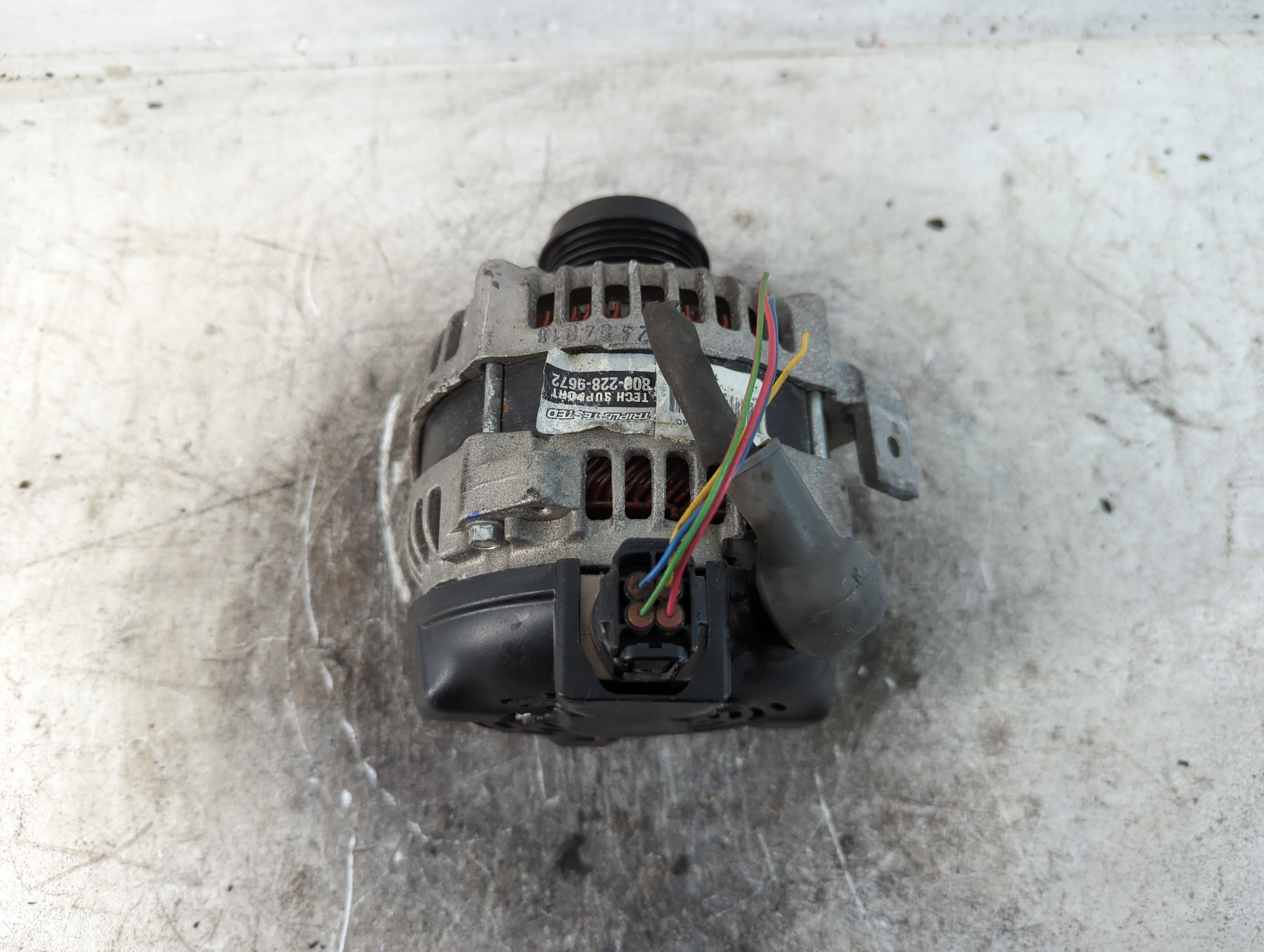 2007-2009 Toyota Camry Alternator Generator Charging Assembly Engine Oem 808102 - Oemusedautoparts1.com
