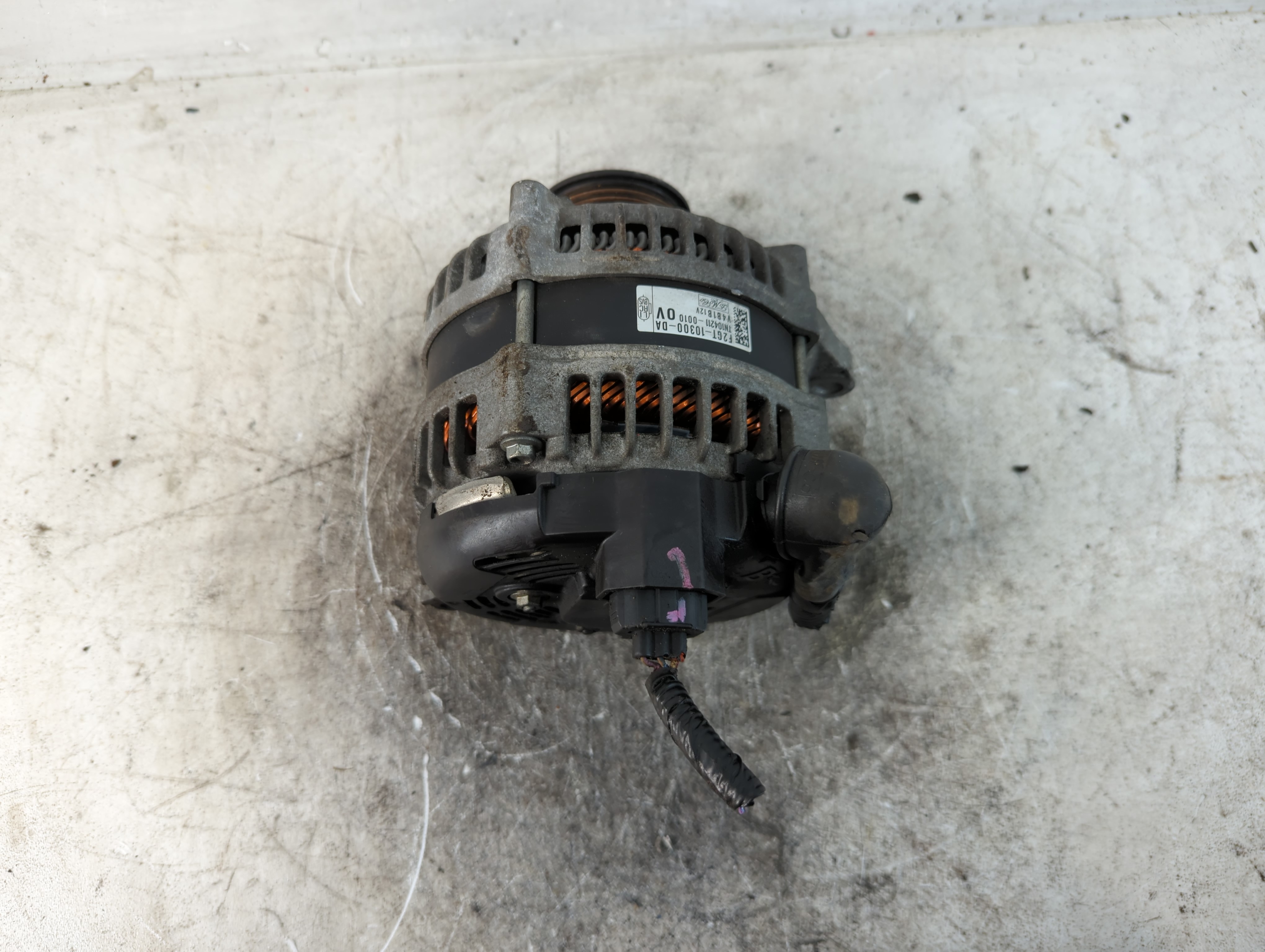 2016-2018 Lincoln Mkx Alternator Generator Charging Assembly Engine Oem 808111 - Oemusedautoparts1.com
