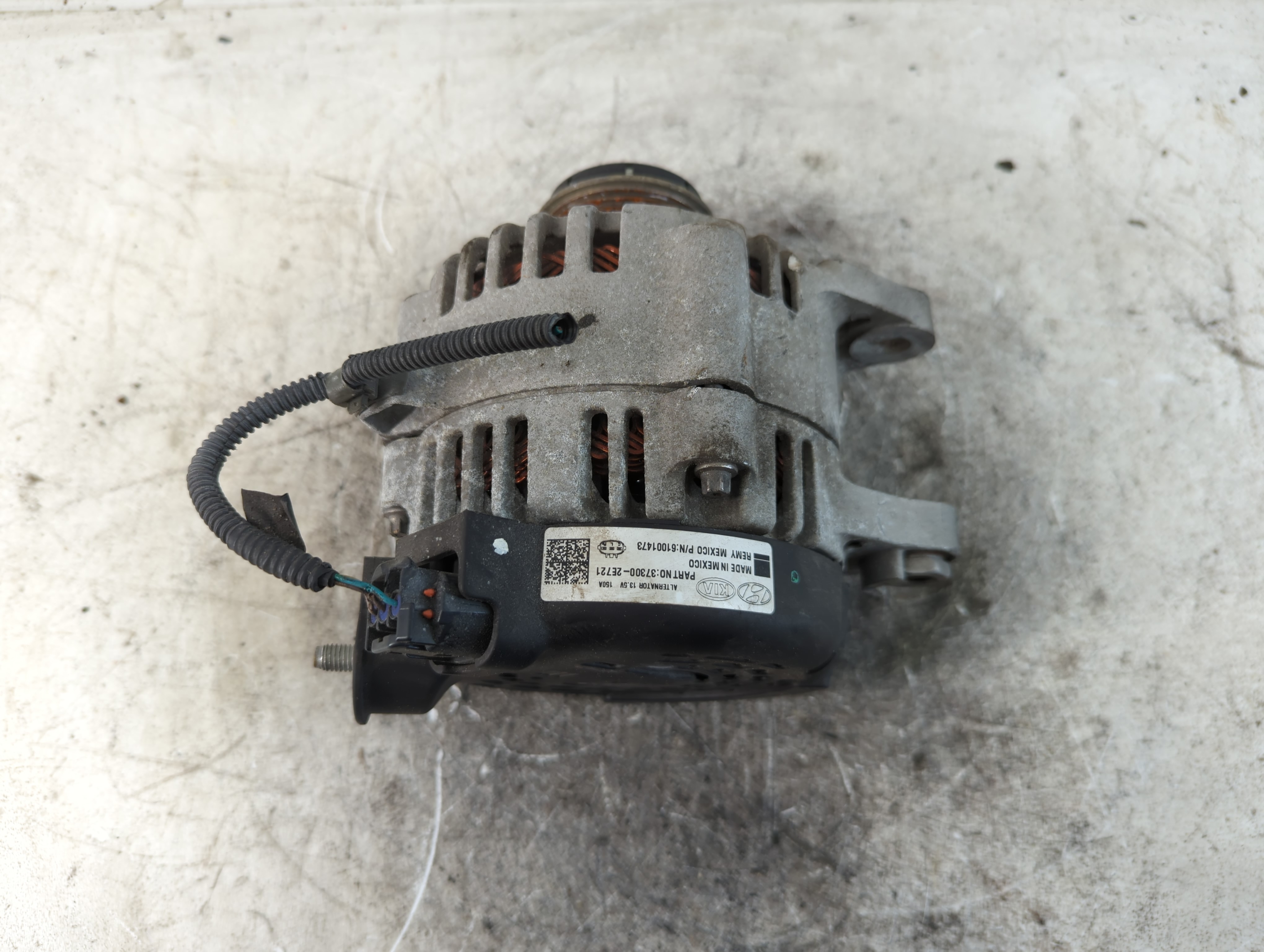 2017-2022 Kia Forte Alternator Generator Charging Assembly Engine Oem 808113 - Oemusedautoparts1.com