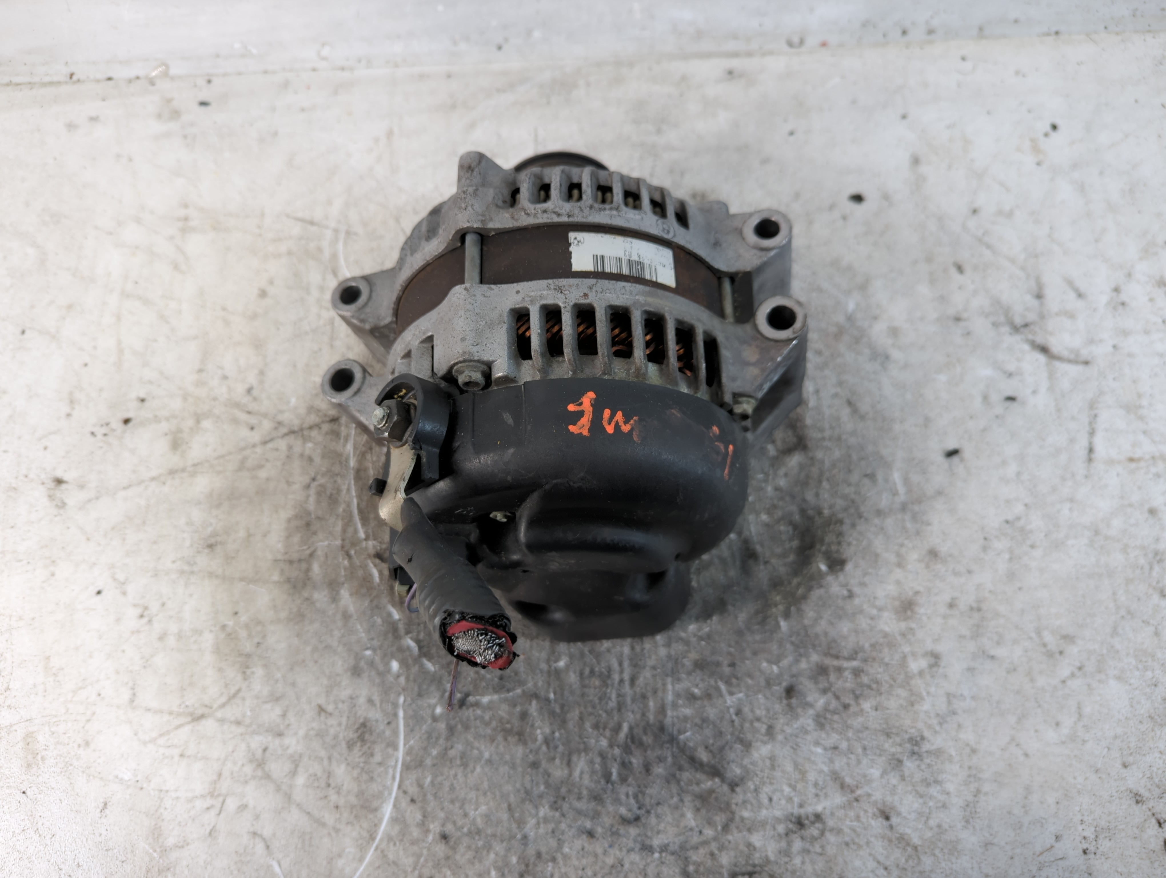 2014-2016 Bmw 550i Alternator Generator Charging Assembly Engine Oem 808124 - Oemusedautoparts1.com