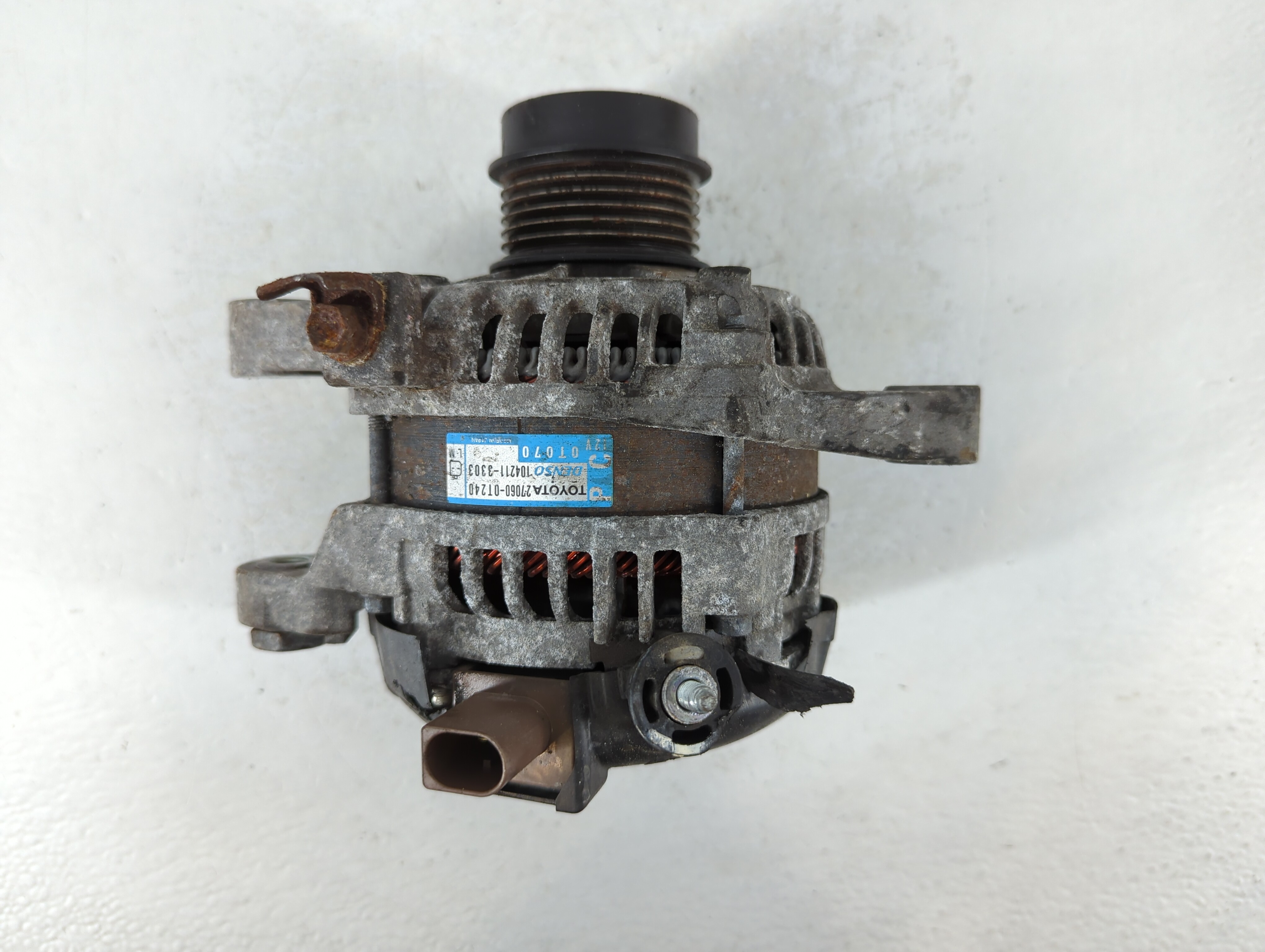 2014 Toyota Corolla Alternator Generator Charging Assembly Engine Oem 808180 - Oemusedautoparts1.com