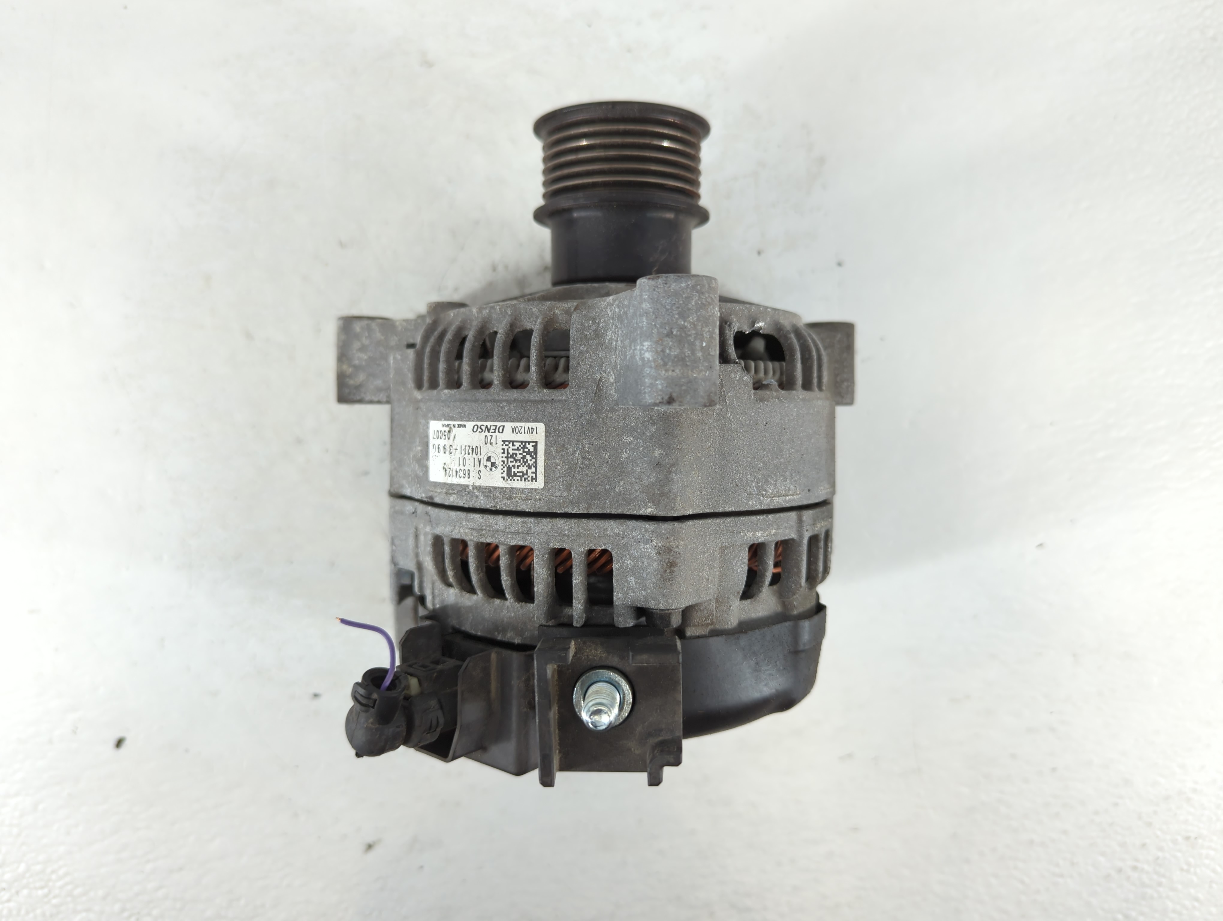 Mini Cooper Alternator Generator Charging Assembly Engine Oem 808189 - Oemusedautoparts1.com