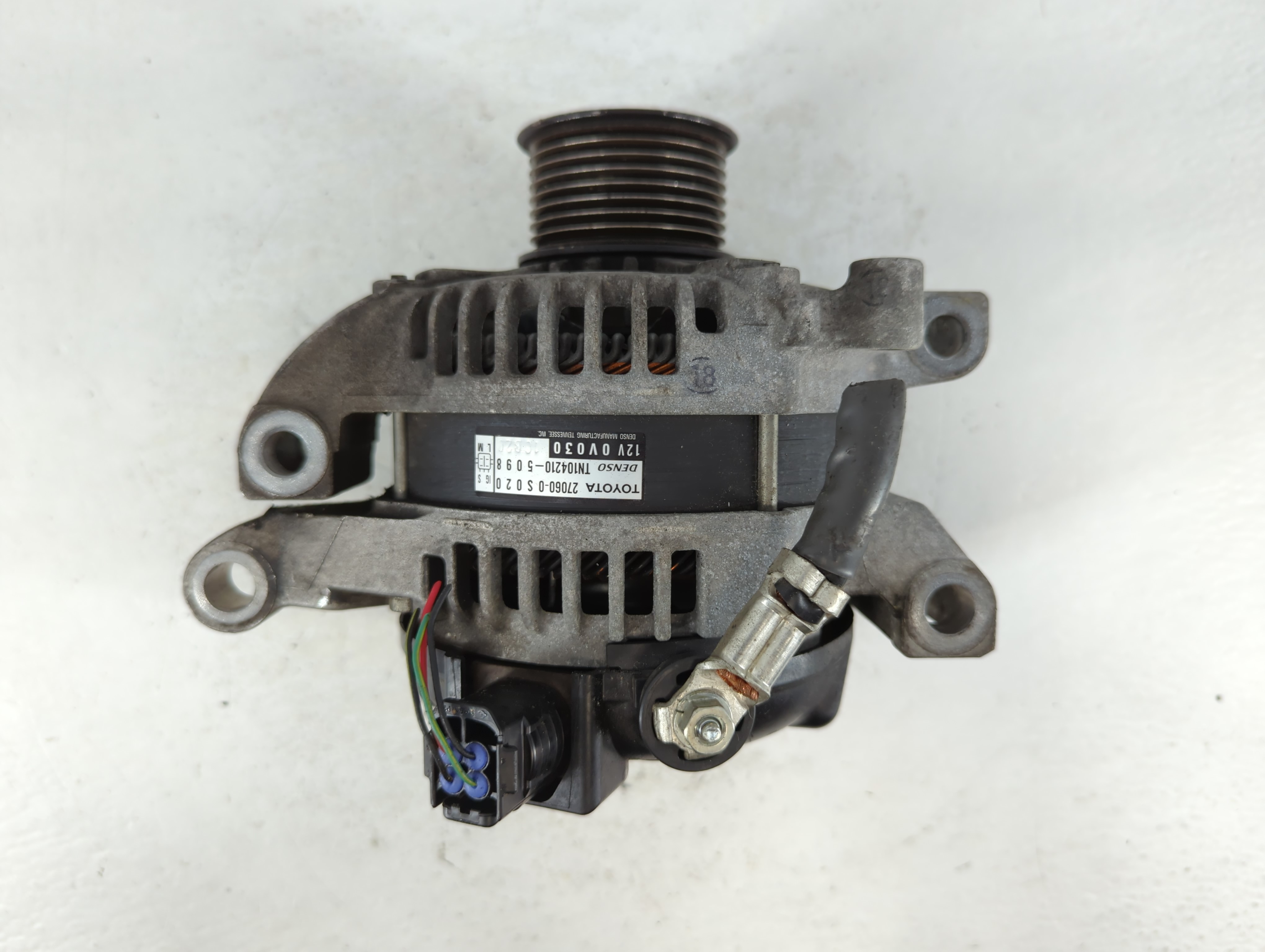 2011-2014 Toyota Tundra Alternator Generator Charging Assembly Engine Oem 808205 - Oemusedautoparts1.com