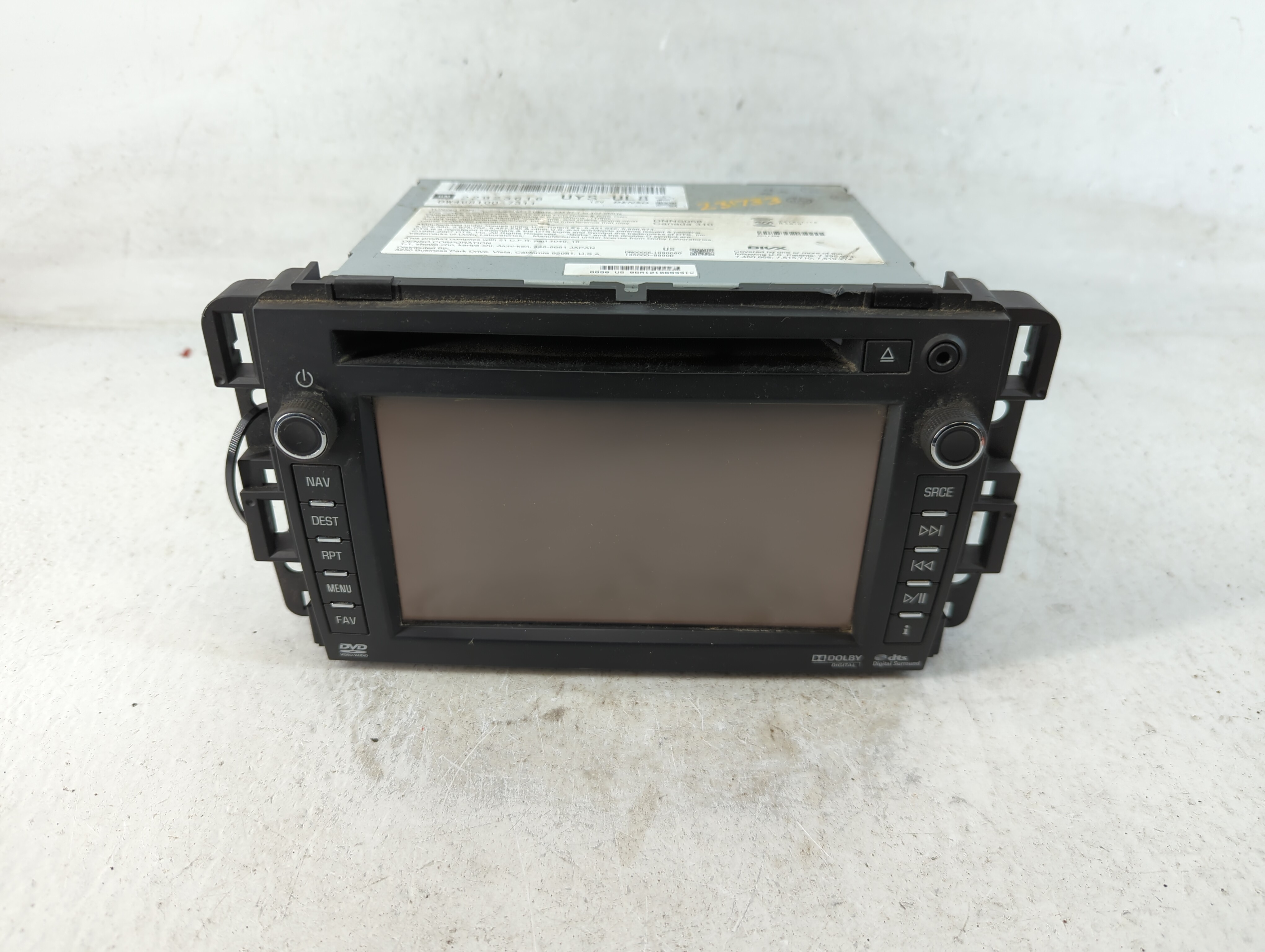 2013-2013 Chevrolet Silverado 1500 Radio Control Panel 808391 - Oemusedautoparts1.com