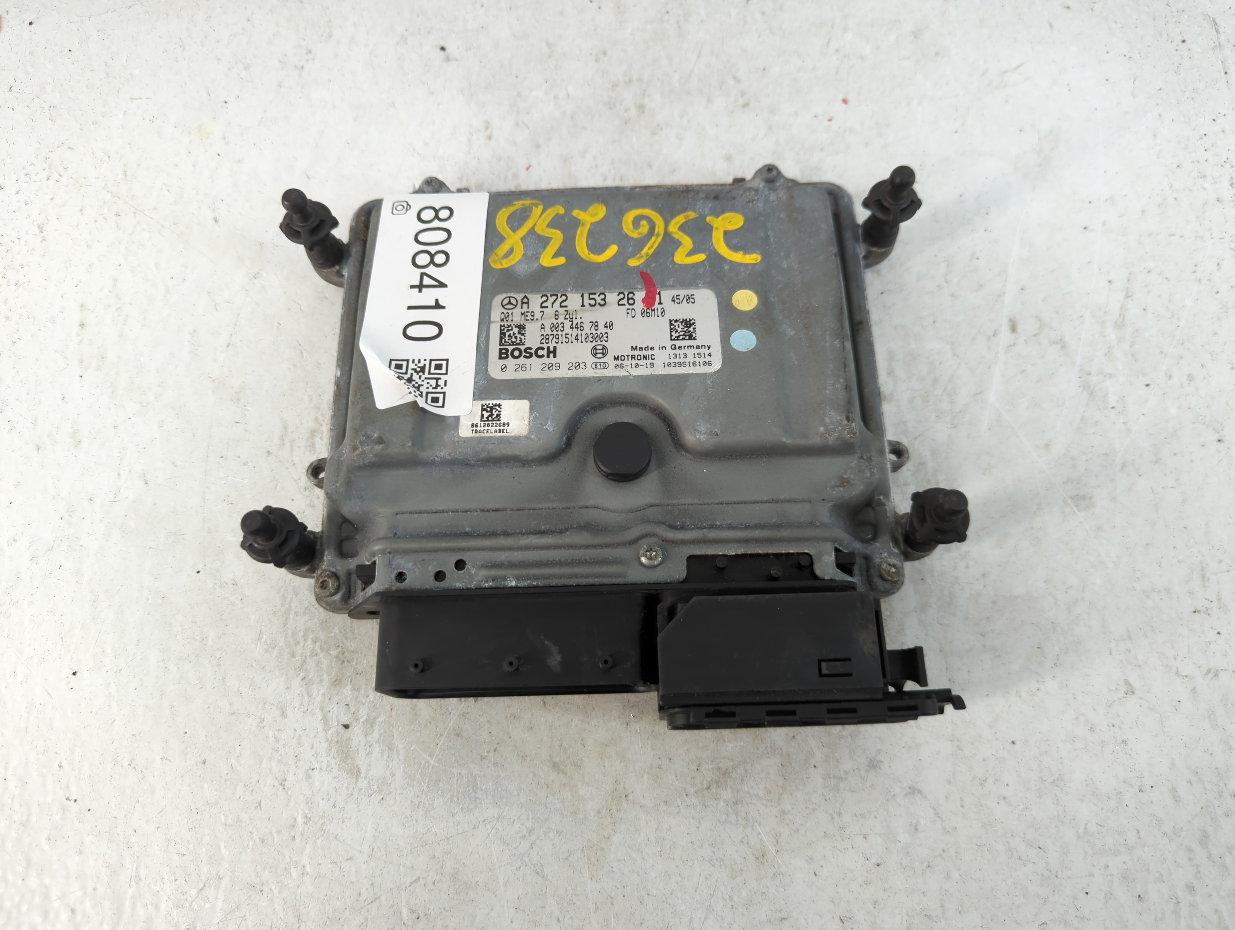 Mercedes-benz Ml Engine Control Computer Ecu Pcm Ecm Pcu Oem 808410 - Oemusedautoparts1.com