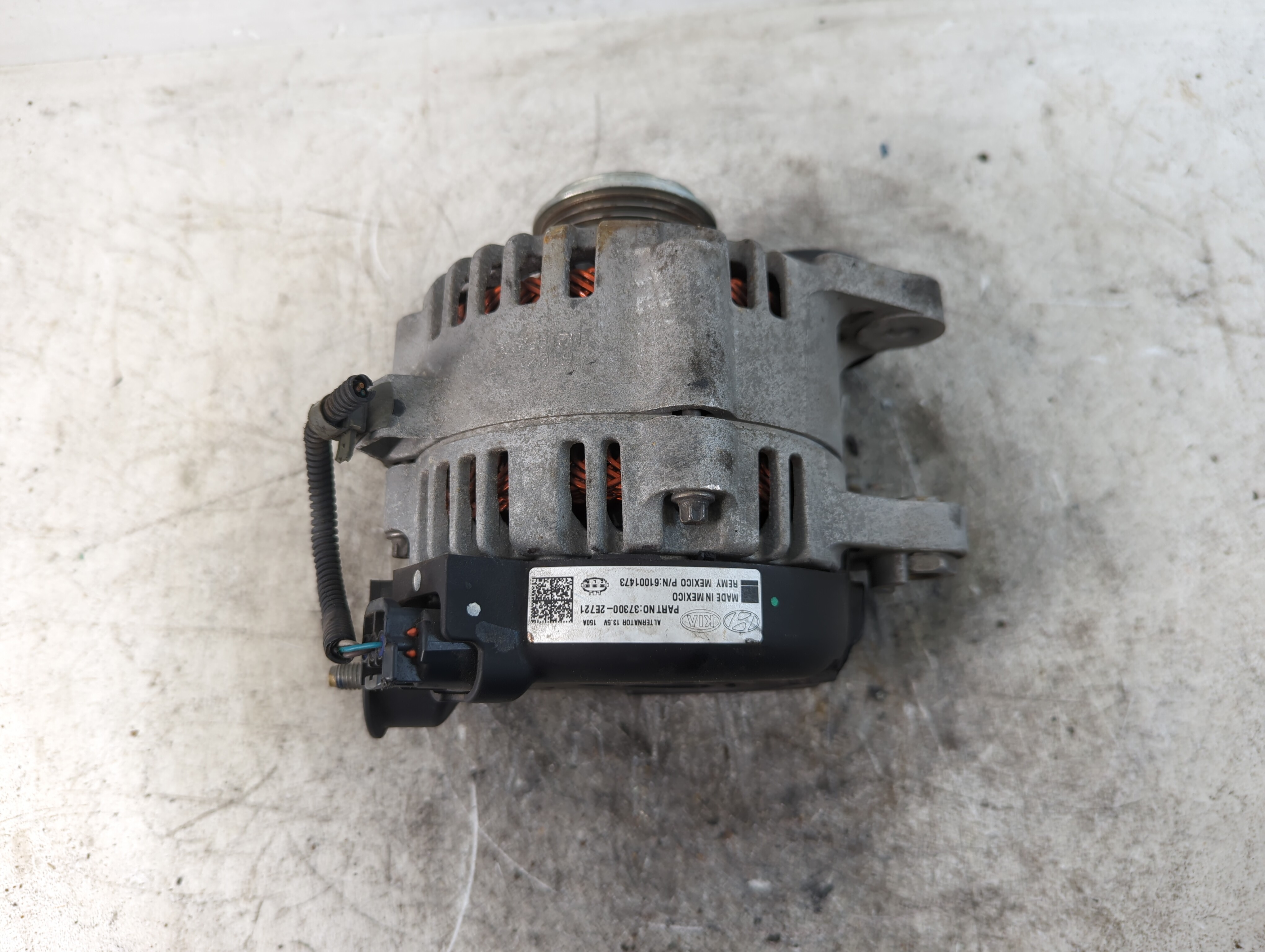 2020-2022 Kia Forte Alternator Generator Charging Assembly Engine Oem 808442 - Oemusedautoparts1.com