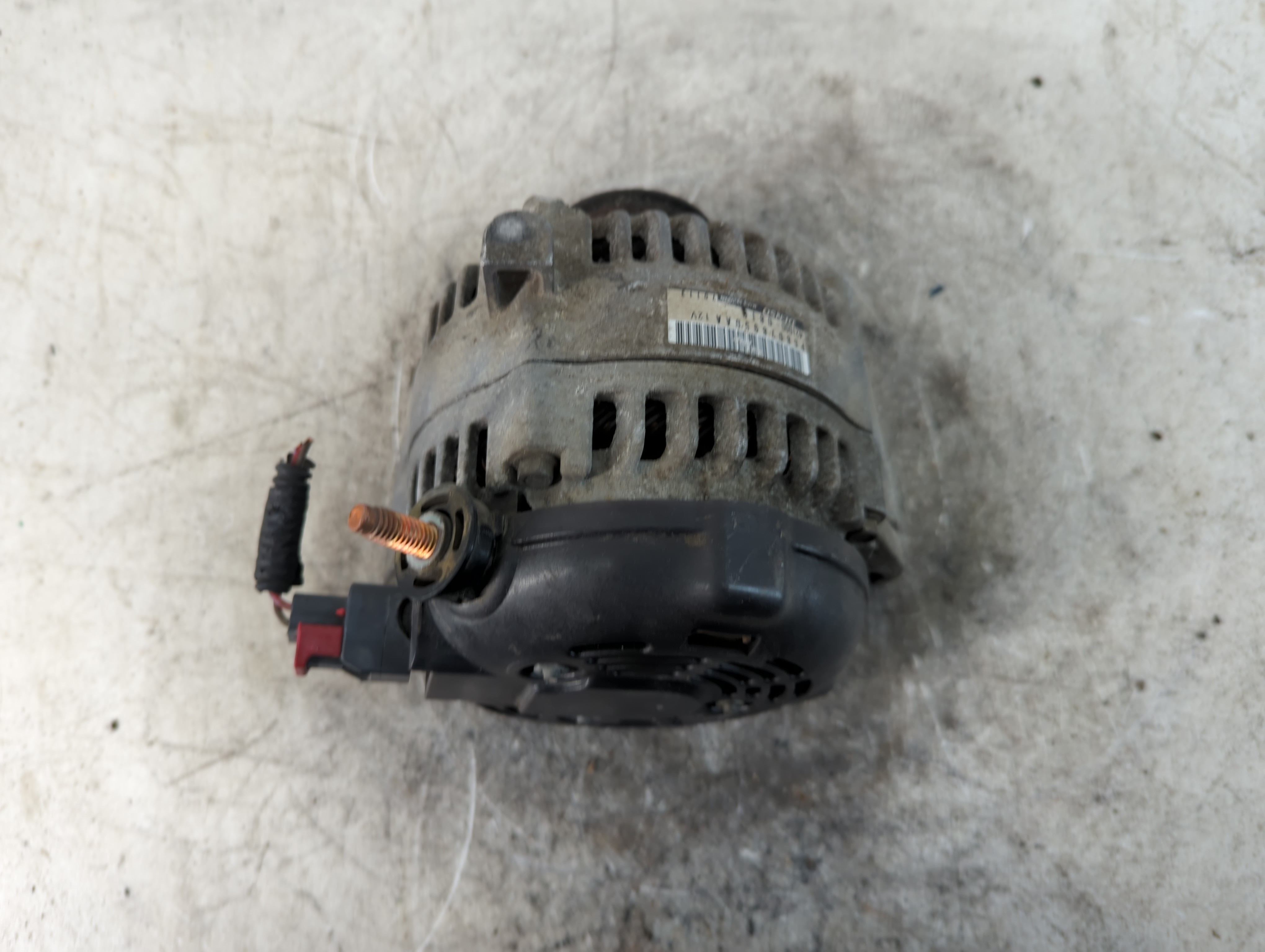 2012-2018 Jeep Wrangler Alternator Generator Charging Assembly Engine Oem 808449 - Oemusedautoparts1.com