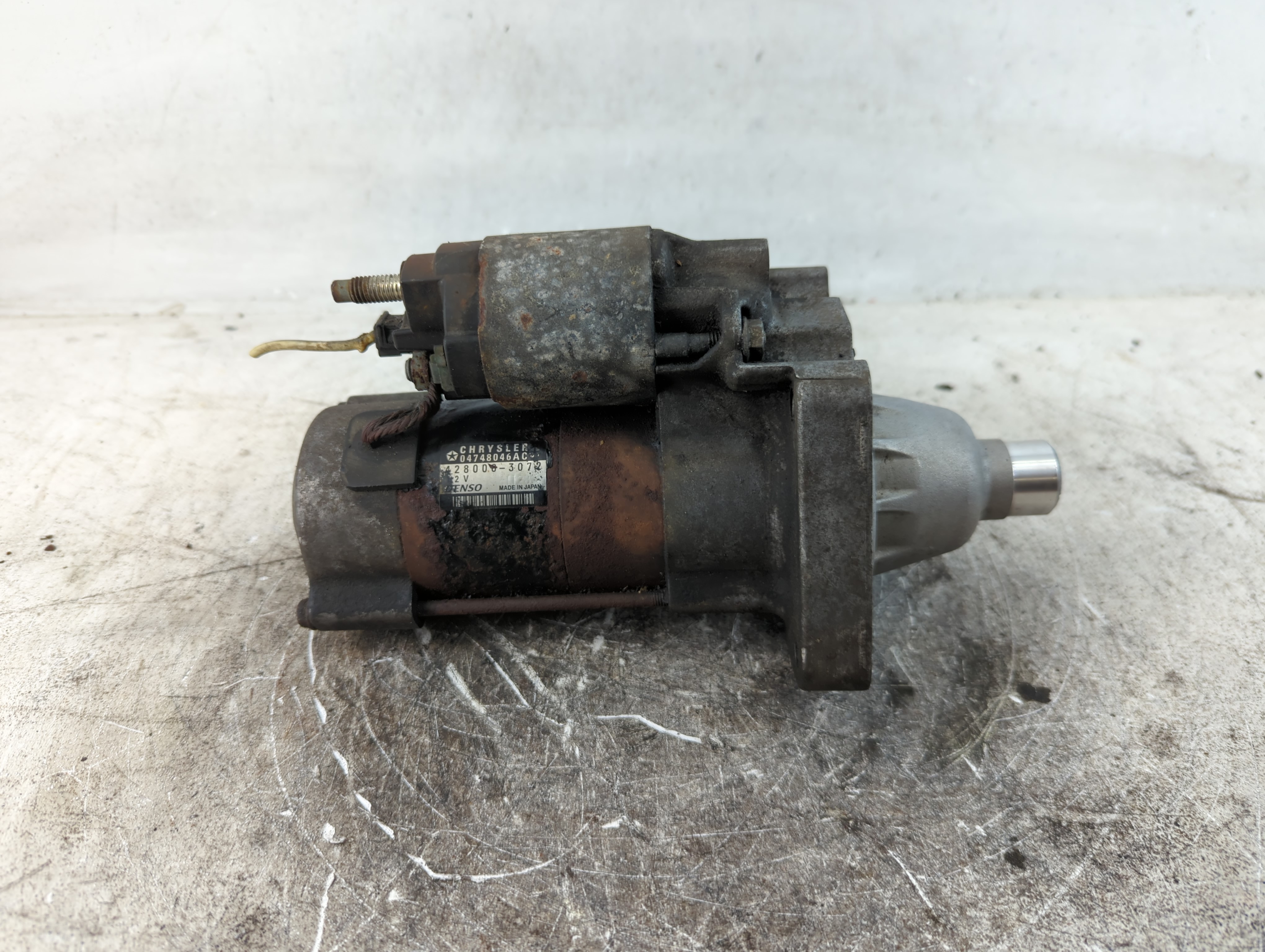 2006-2010 Chrysler Town & Country Car Starter Motor Solenoid Oem 808688 - Oemusedautoparts1.com