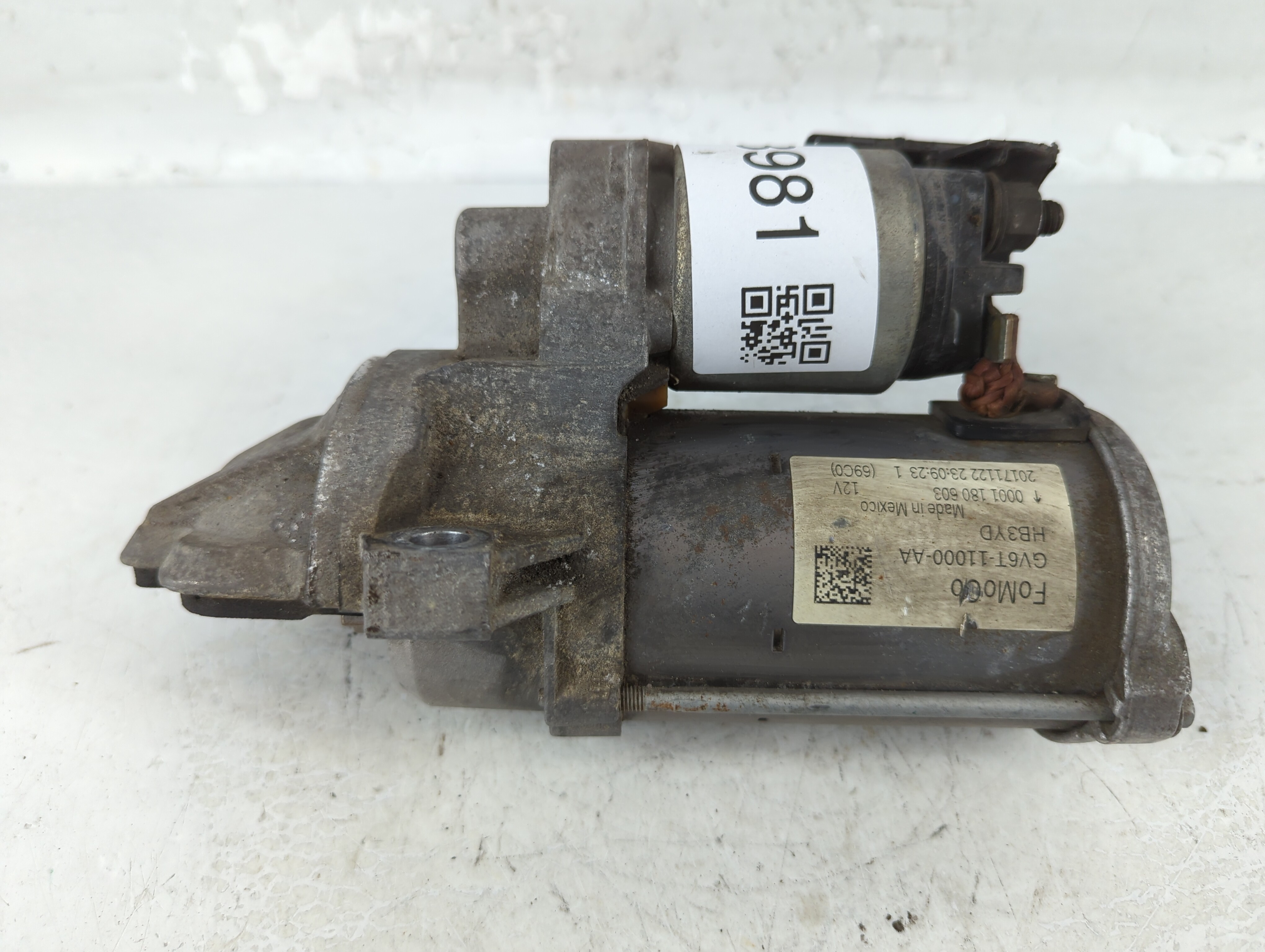 2017-2019 Lincoln Mkc Car Starter Motor Solenoid Oem 808981 - Oemusedautoparts1.com