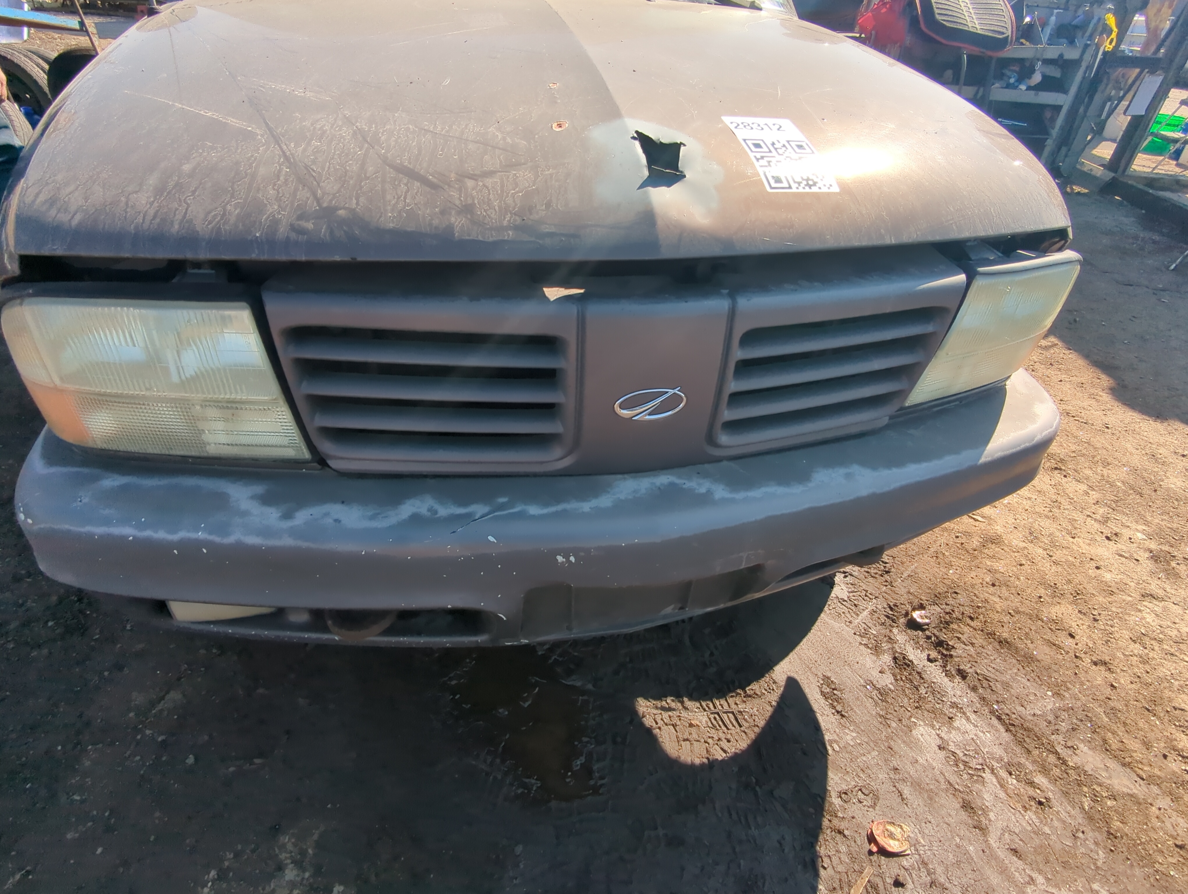 Picture of 1998-2001 Oldsmobile Bravada Front Bumper Grille 809038