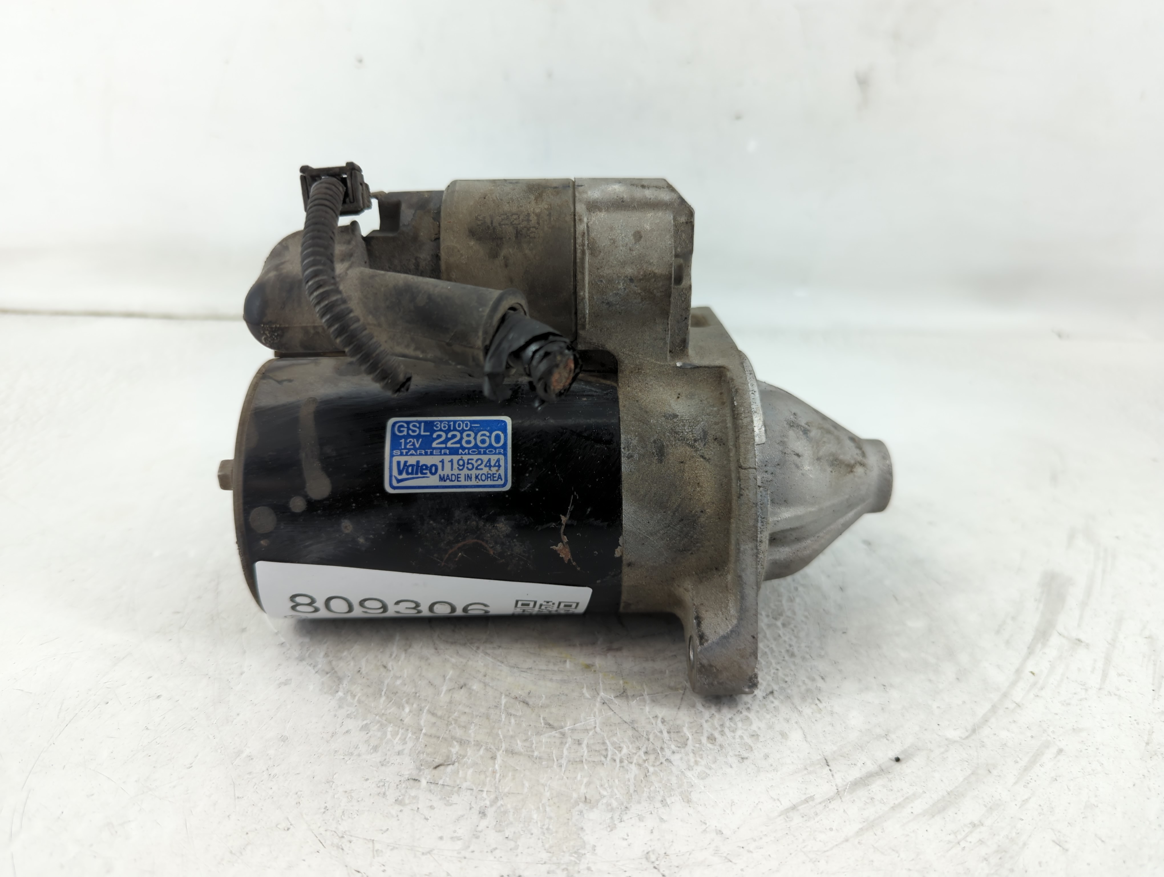 2009-2011 Hyundai Accent Car Starter Motor Solenoid Oem 809306 - Oemusedautoparts1.com