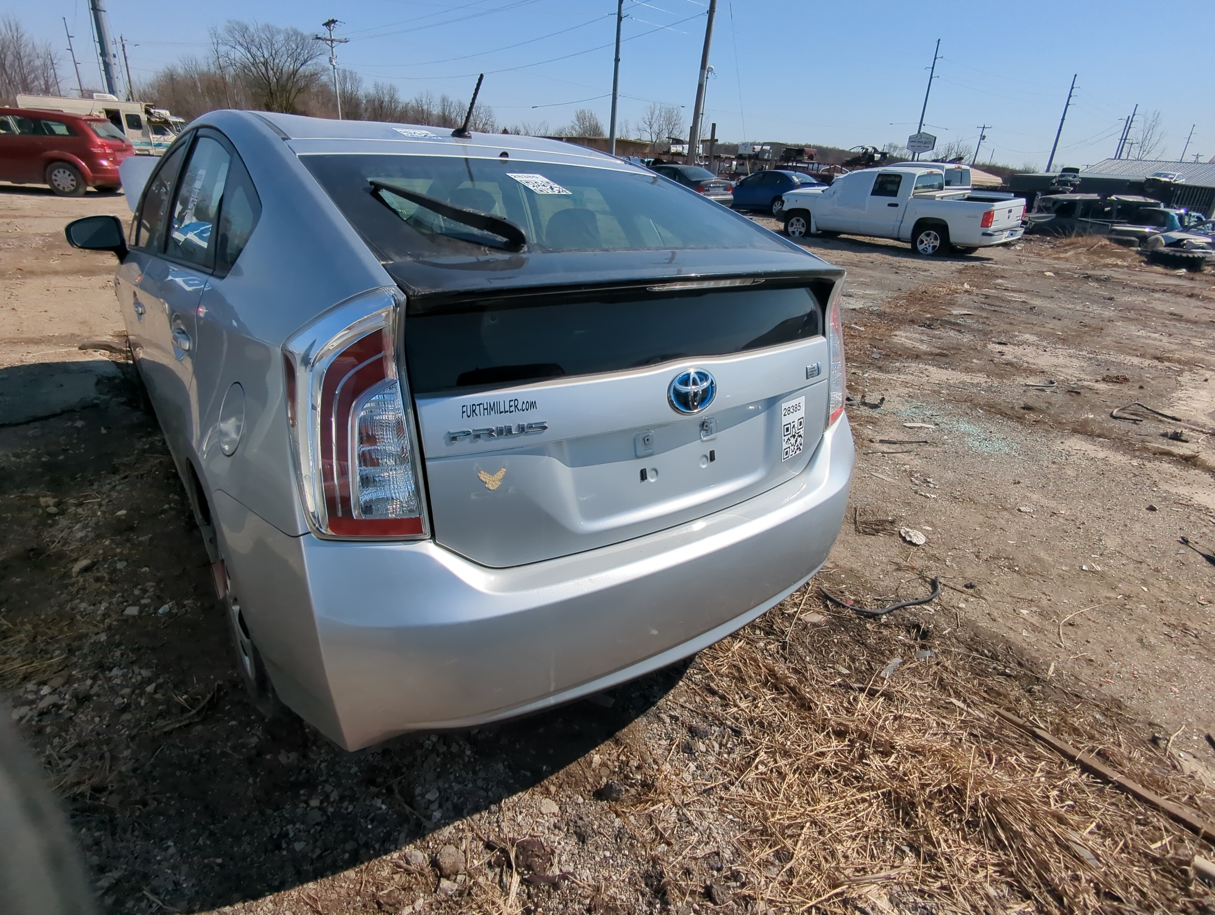 2010-2014 Toyota Prius Trunk/decklid/hatch/tailgate Oem 809850 - Oemusedautoparts1.com
