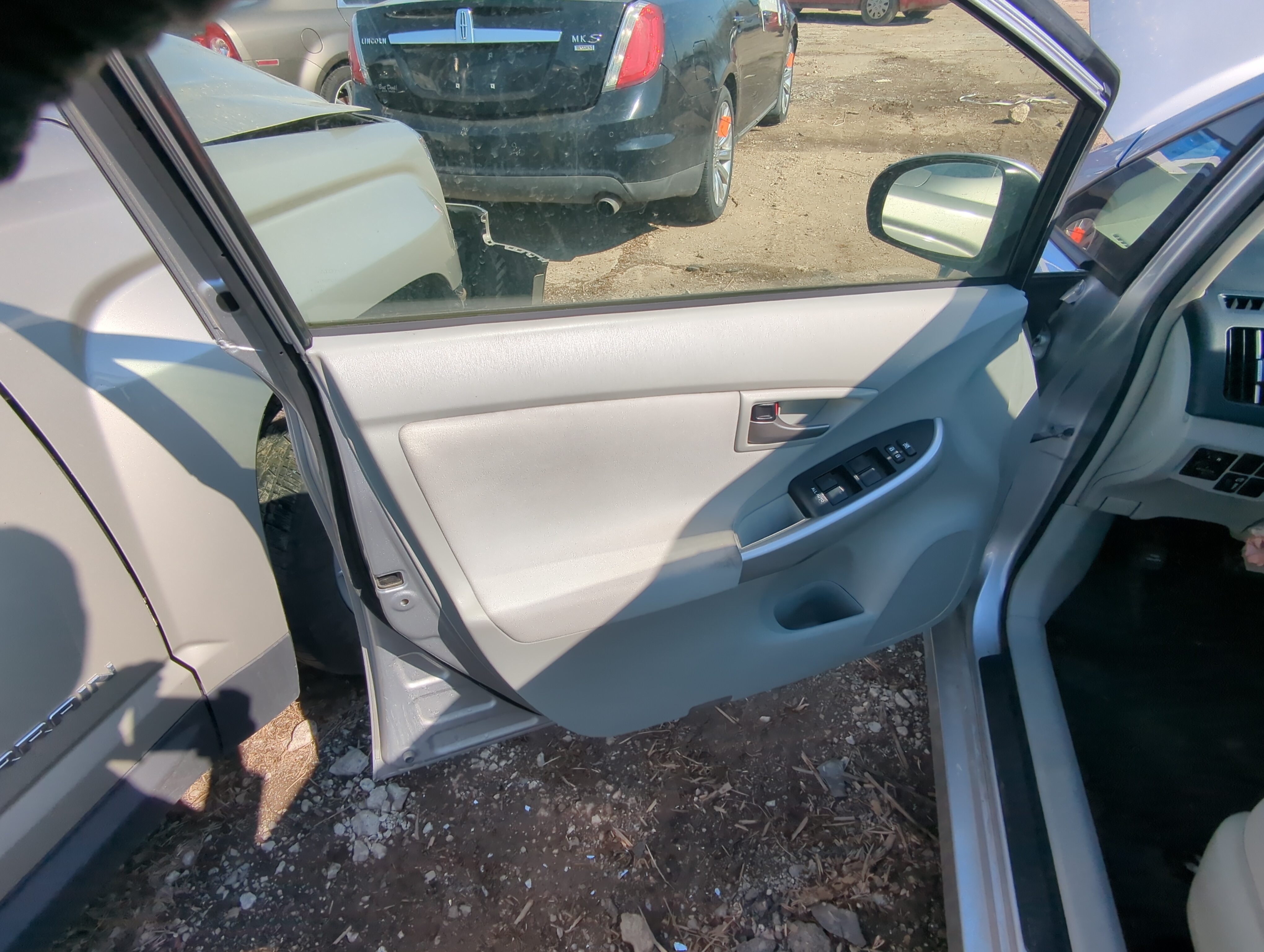2013 Toyota Prius Front Left Driver Interior Door Panel Trim 809926 - Oemusedautoparts1.com