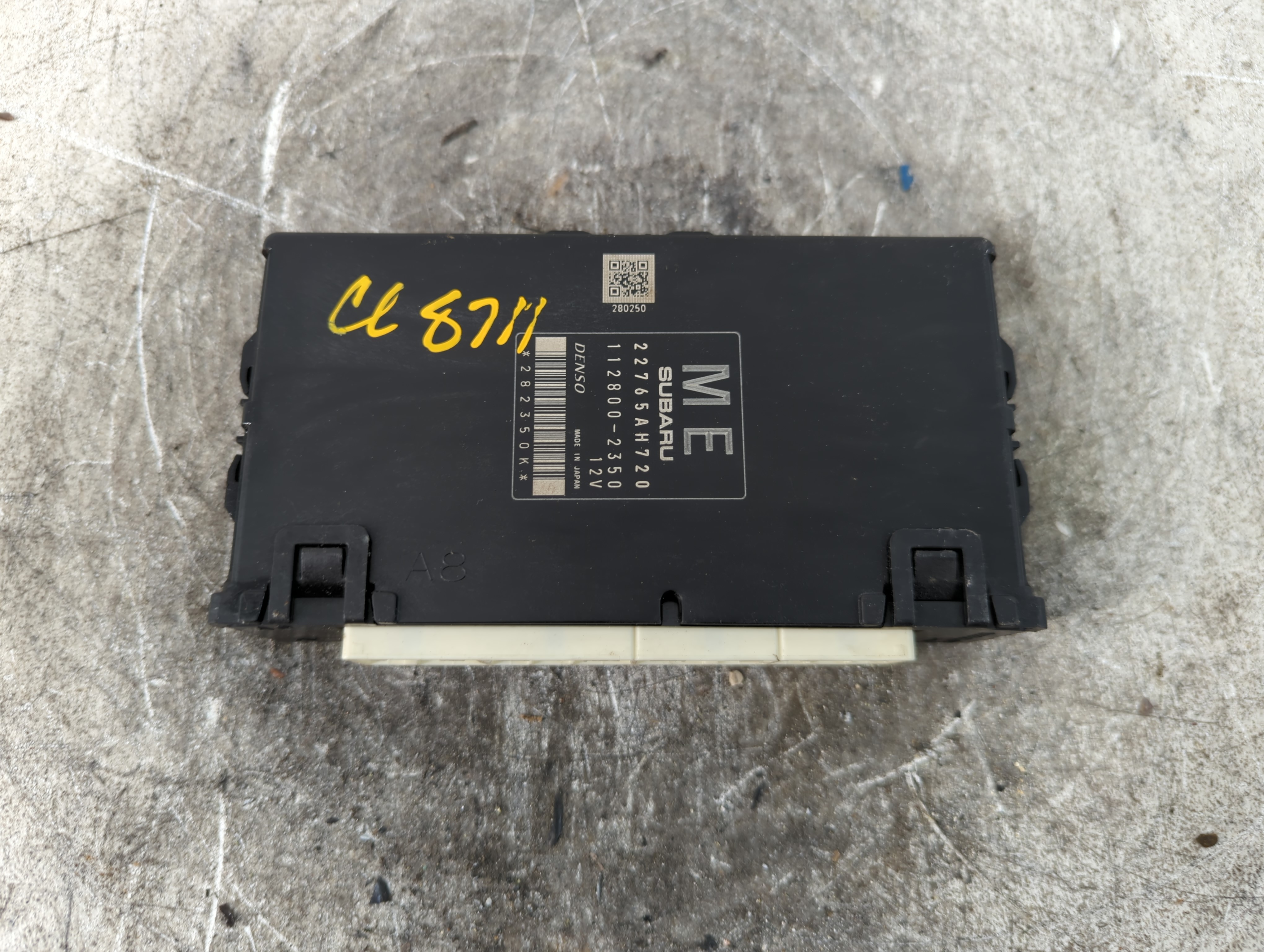 2016-2016 Subaru Impreza Engine Control Computer Ecu Pcm Ecm Pcu Oem 809995 - Oemusedautoparts1.com