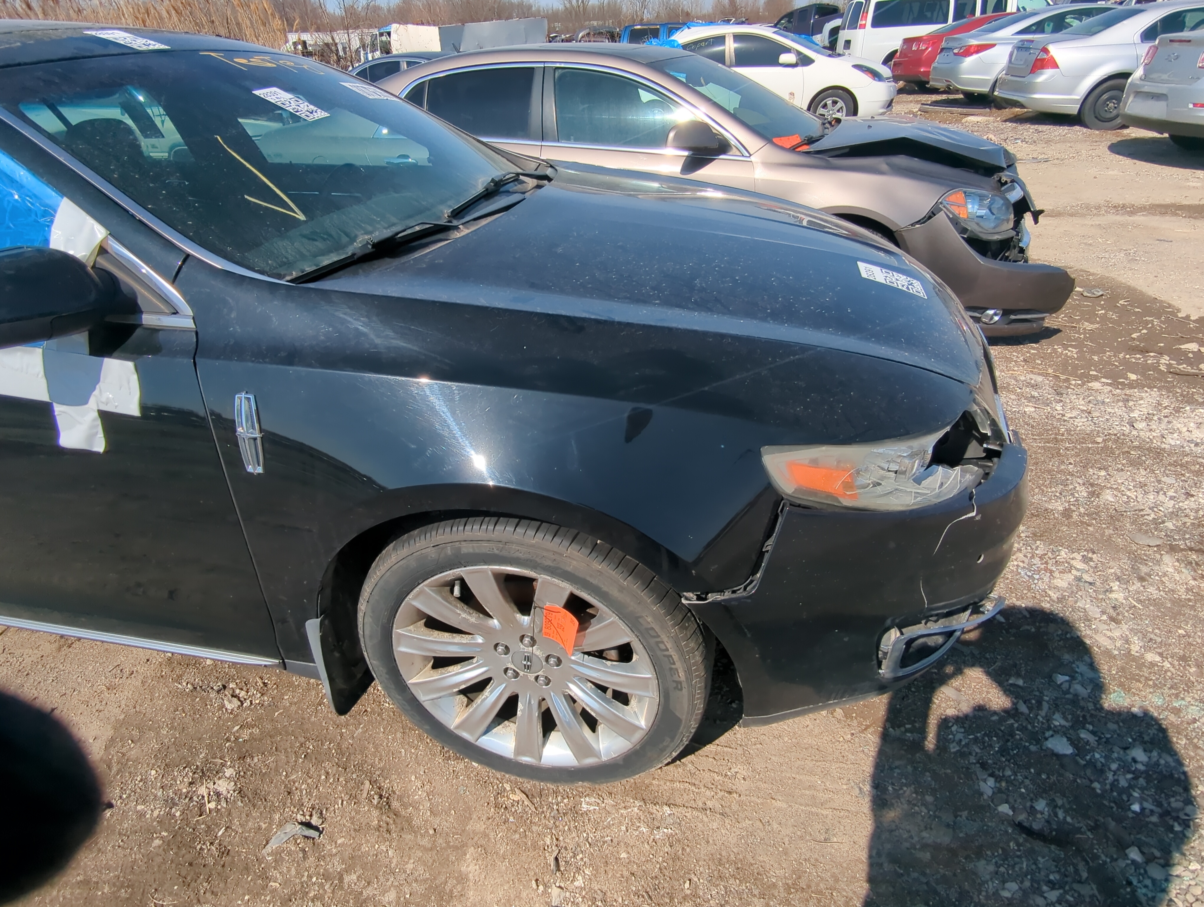 Picture of 2009-2012 Lincoln Mks Passenger Fender 810276
