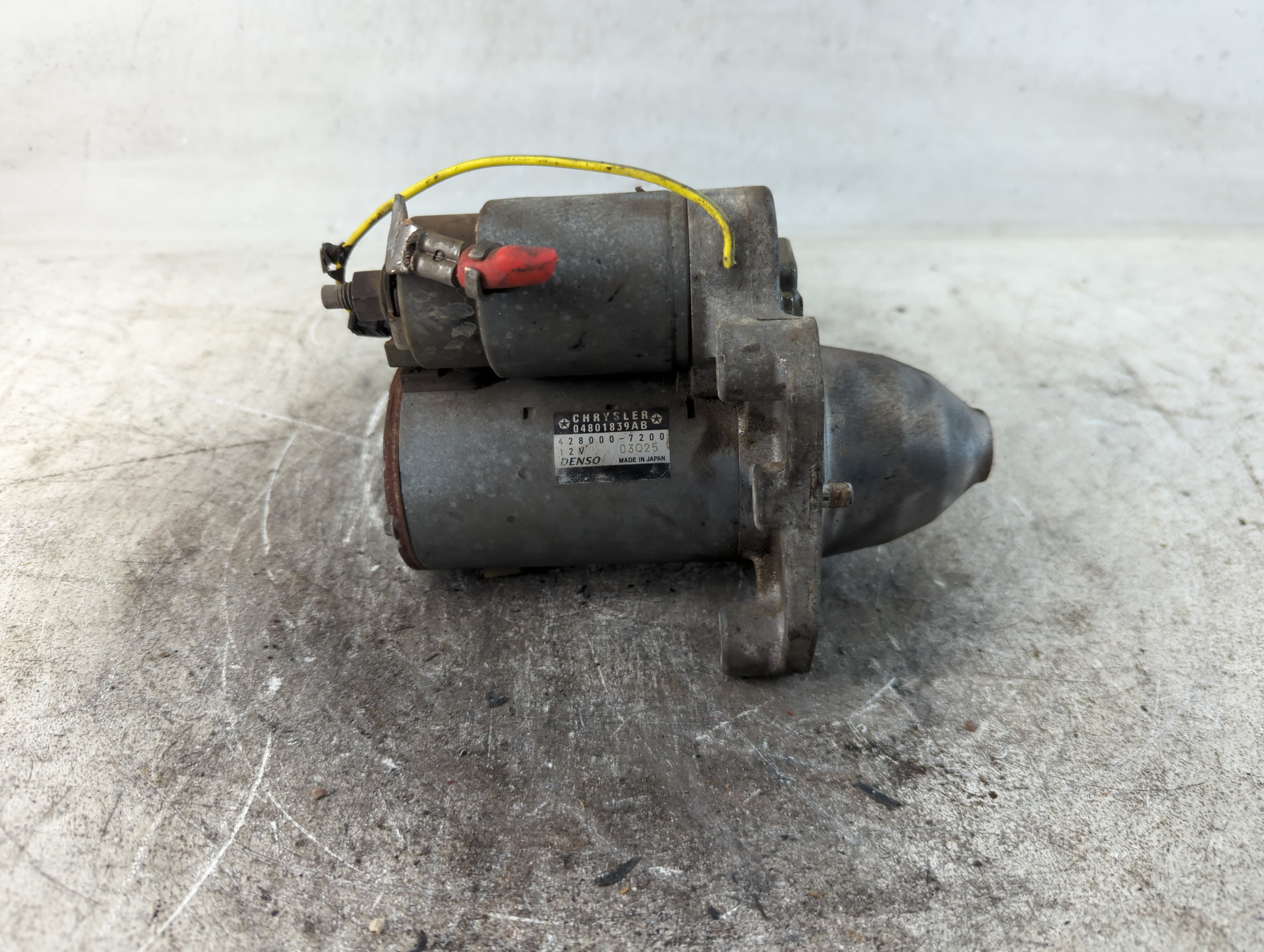 Picture of 2011-2020 Dodge Grand Caravan Car Starter Motor Solenoid Oem 810666
