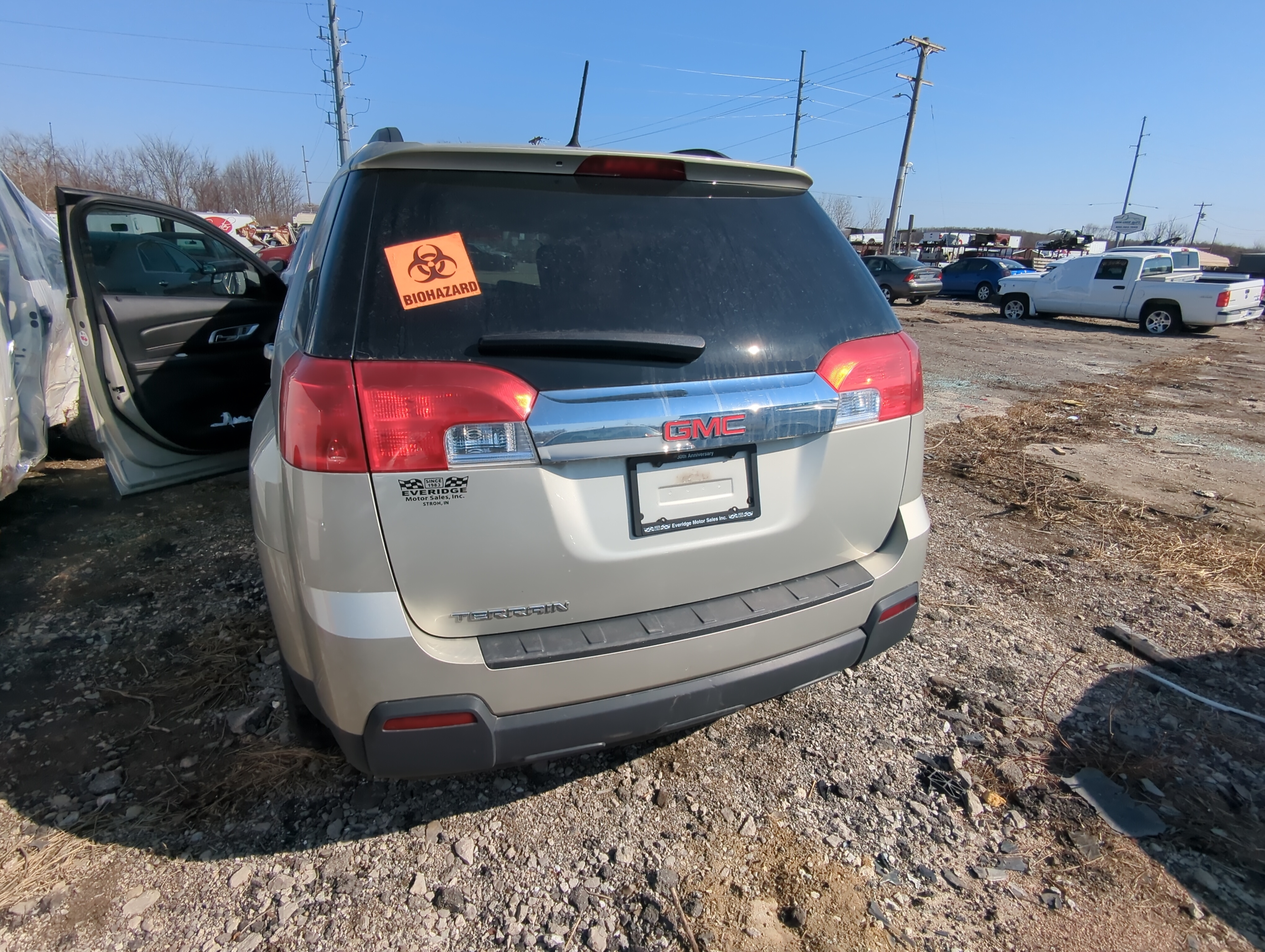 2010-2017 Gmc Terrain Trunk/decklid/hatch/tailgate Oem 810830 - Oemusedautoparts1.com