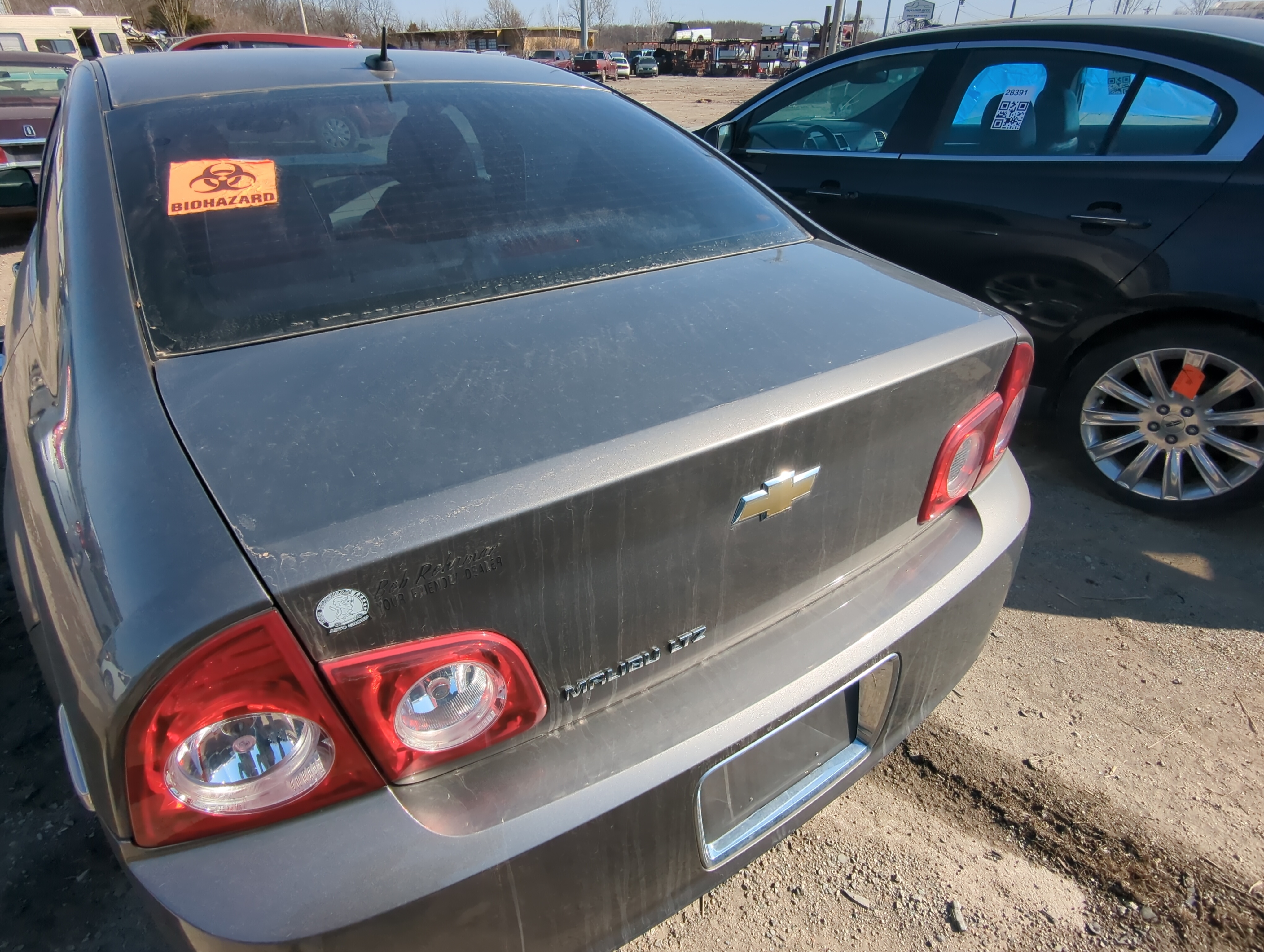 2008-2012 Chevrolet Malibu Trunk/decklid/hatch/tailgate Oem 811083 - Oemusedautoparts1.com