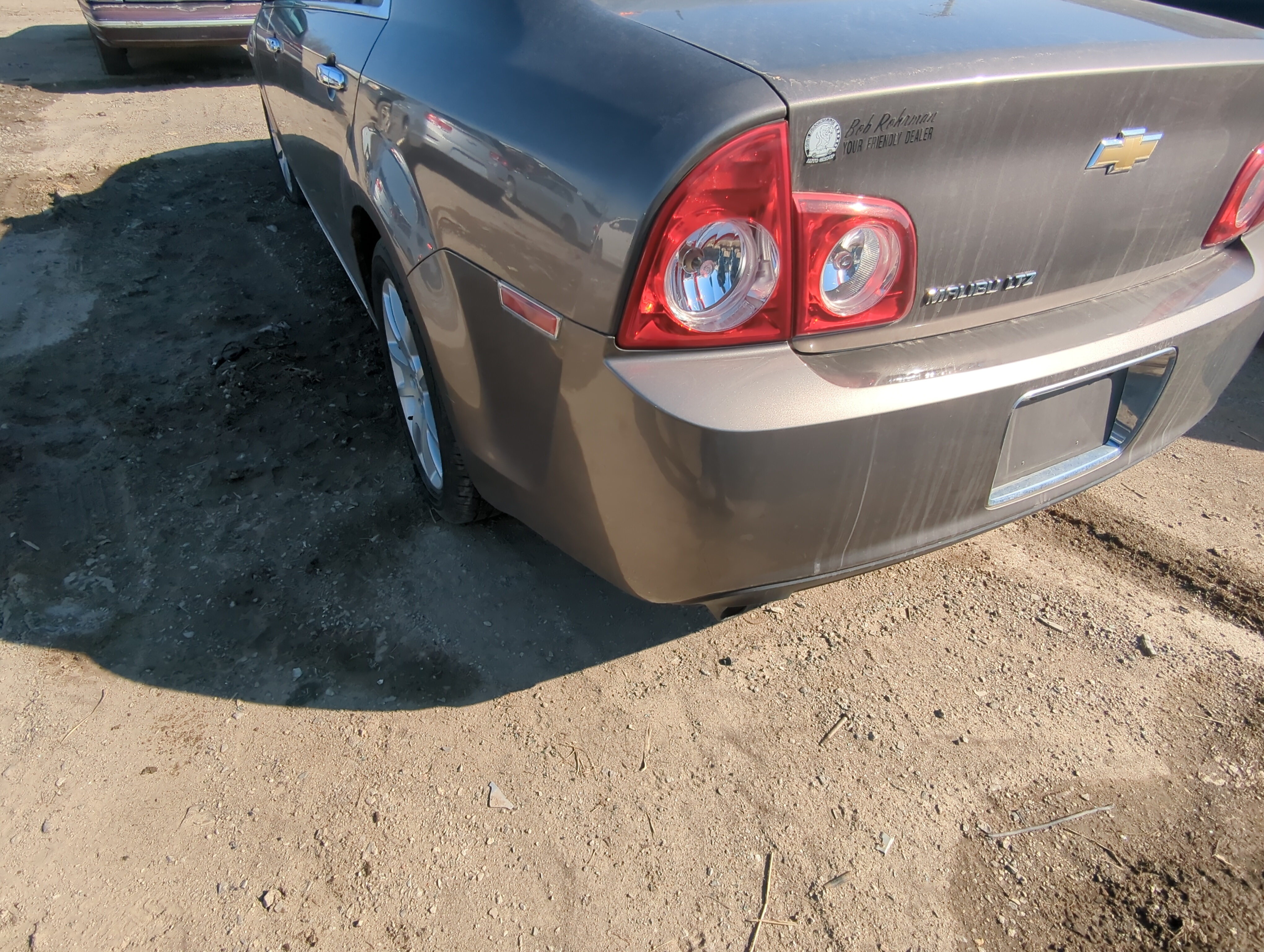 2011-2012 Chevrolet Malibu Rear Bumper Assembly Oem 811186 - Oemusedautoparts1.com