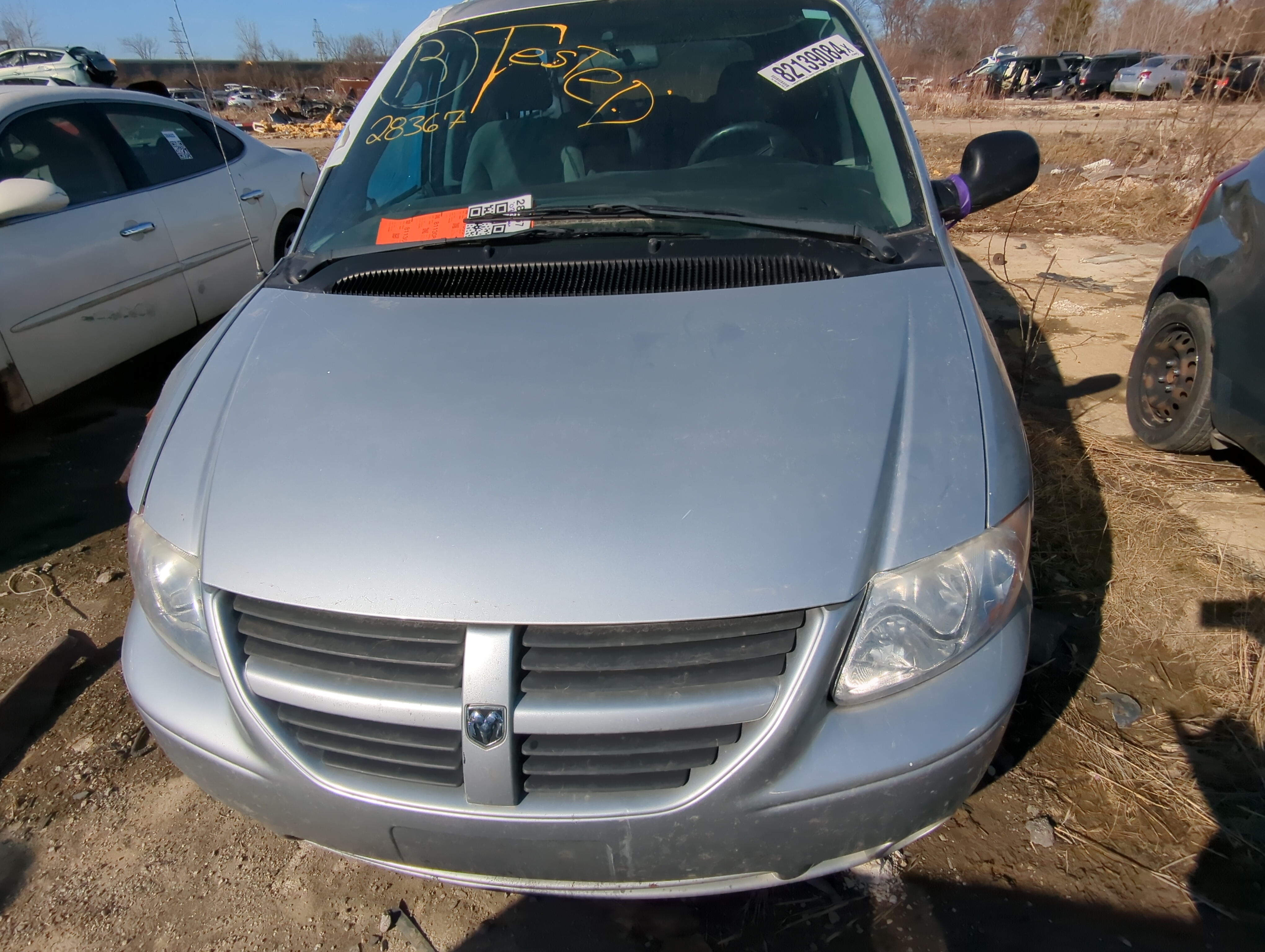 2007 Dodge Caravan Hood Oem 811528 - Oemusedautoparts1.com