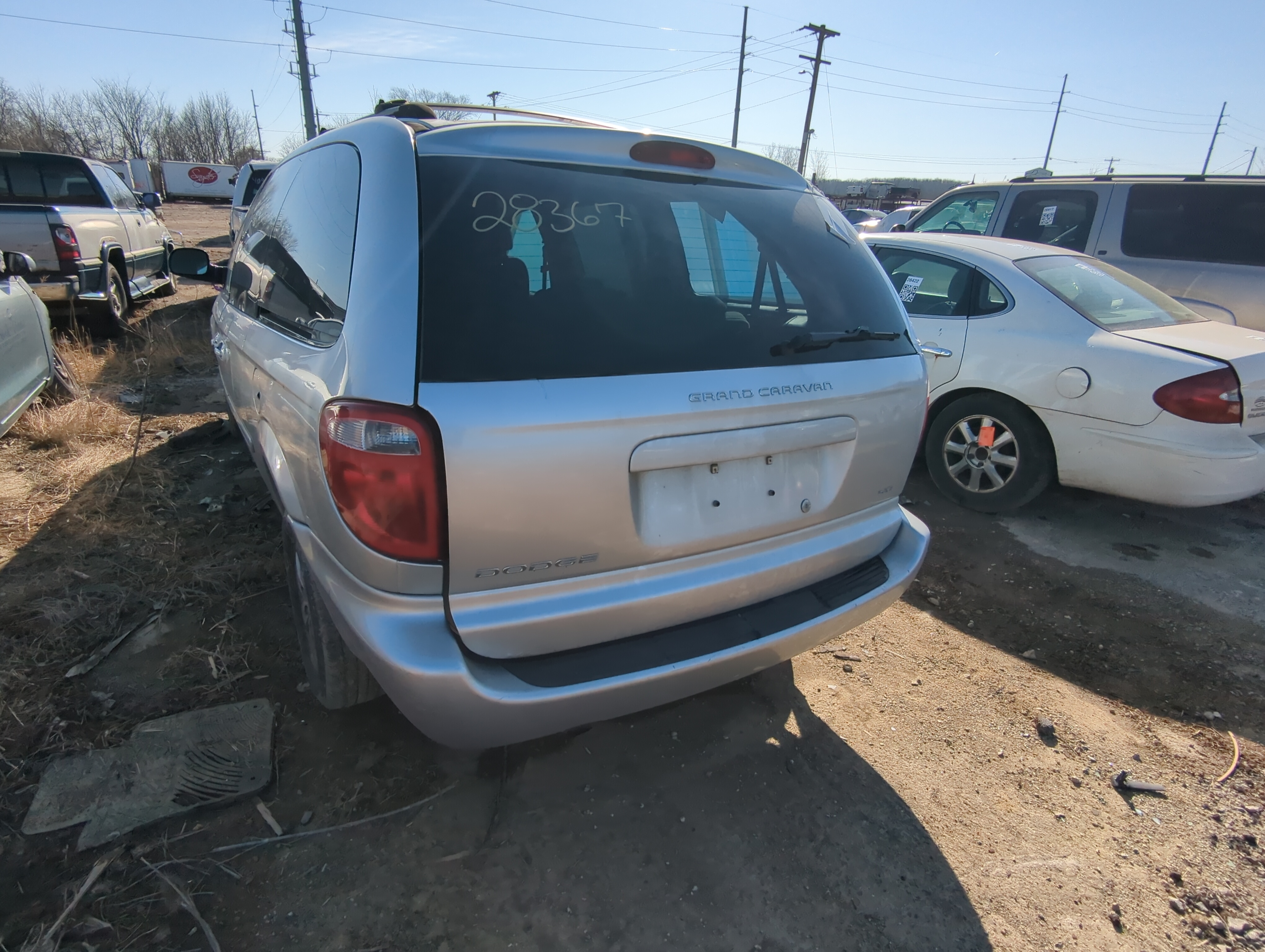 2004-2007 Dodge Caravan Trunk/decklid/hatch/tailgate Oem 811559 - Oemusedautoparts1.com