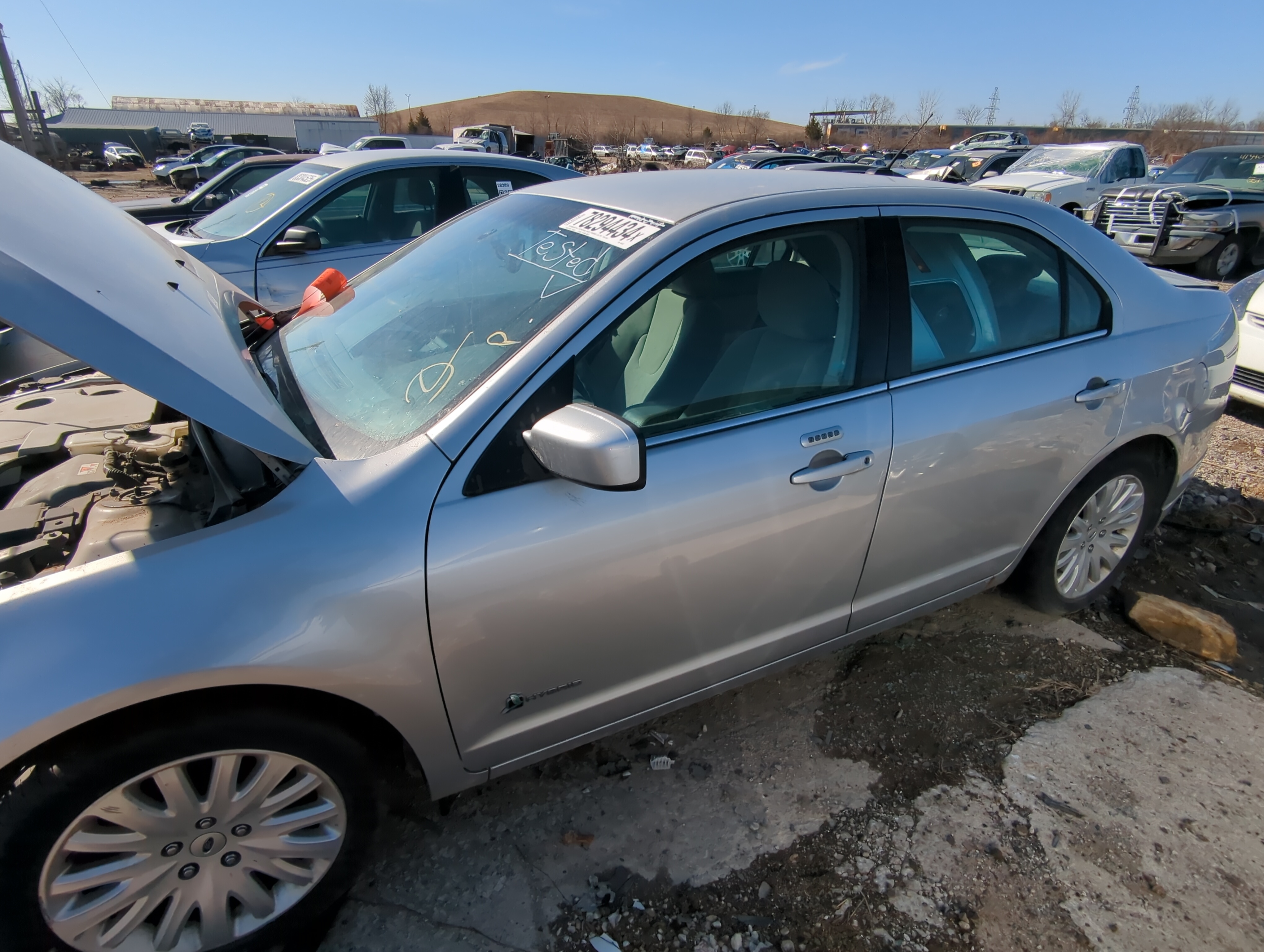 2006-2012 Ford Fusion Driver Front Door Oem 811966 - Oemusedautoparts1.com