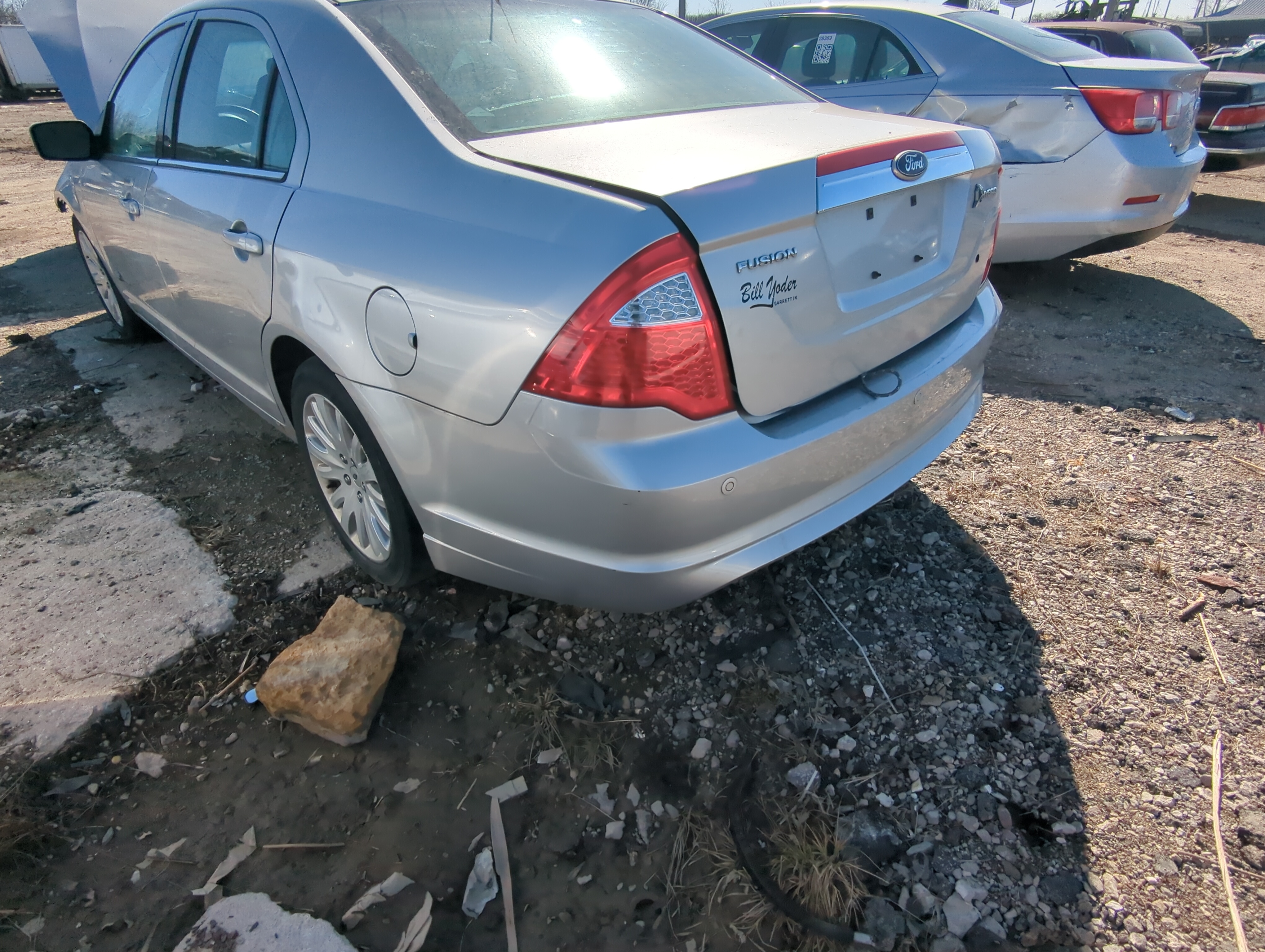 2010-2012 Ford Fusion Rear Bumper Assembly Oem 811973 - Oemusedautoparts1.com