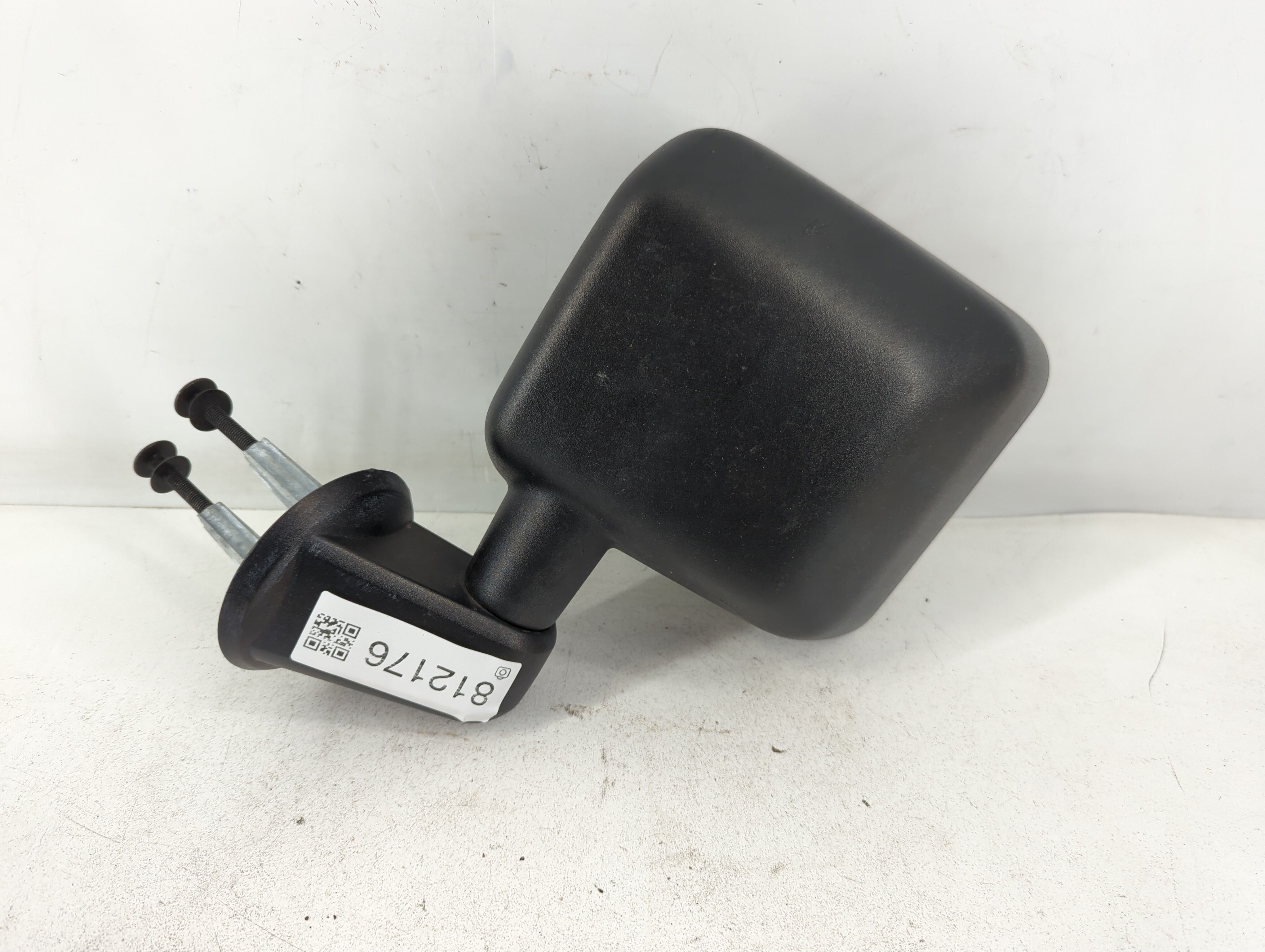 2007-2010 Jeep Wrangler Driver Left Side View Power Door Mirror Black 812176 - Oemusedautoparts1.com