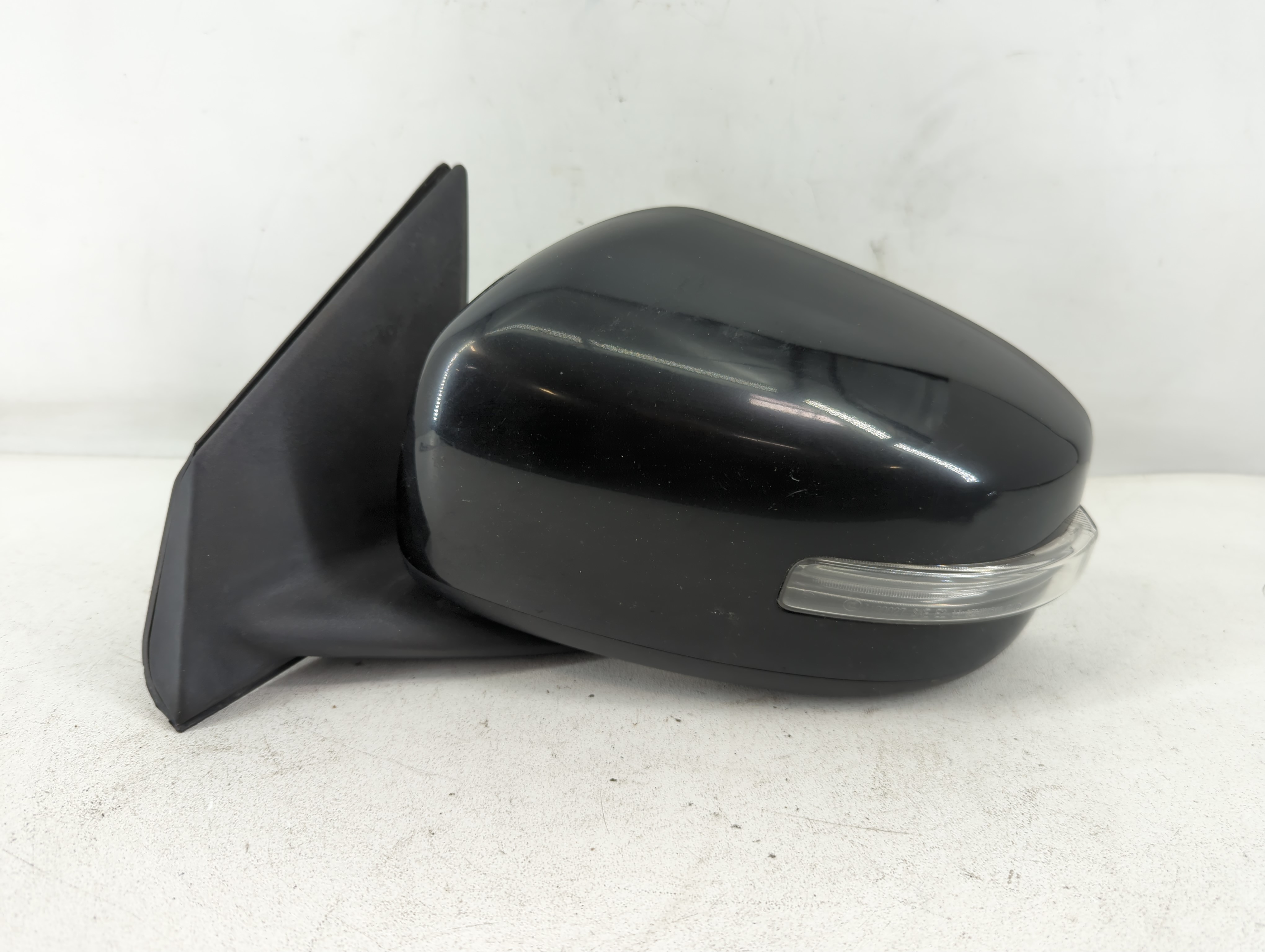 2015-2017 Mitsubishi Lancer Driver Left Side View Power Door Mirror Black 812218 - Oemusedautoparts1.com