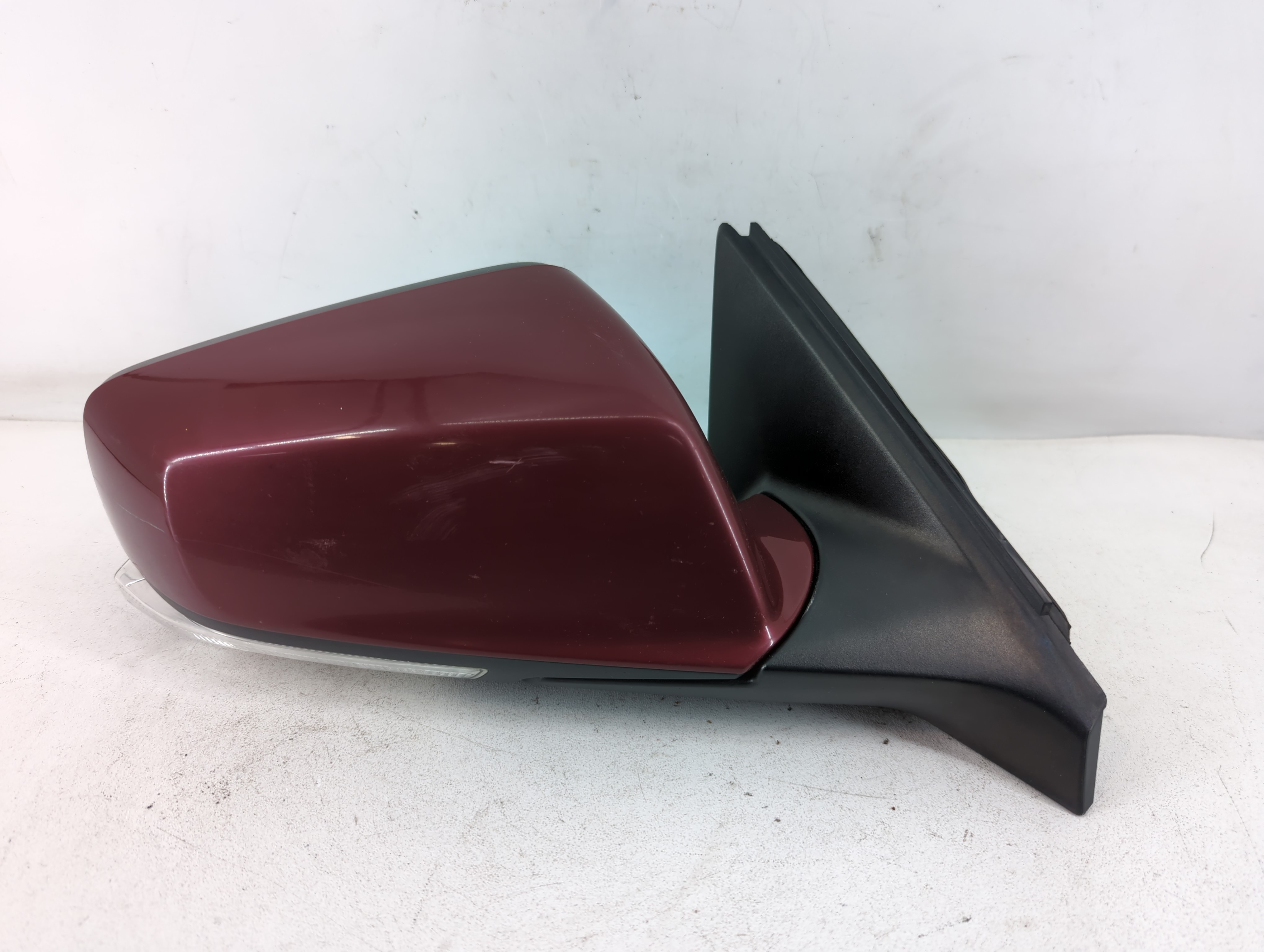 2010-2012 Buick Lacrosse Passenger Right Side View Power Door Mirror Red 812220 - Oemusedautoparts1.com