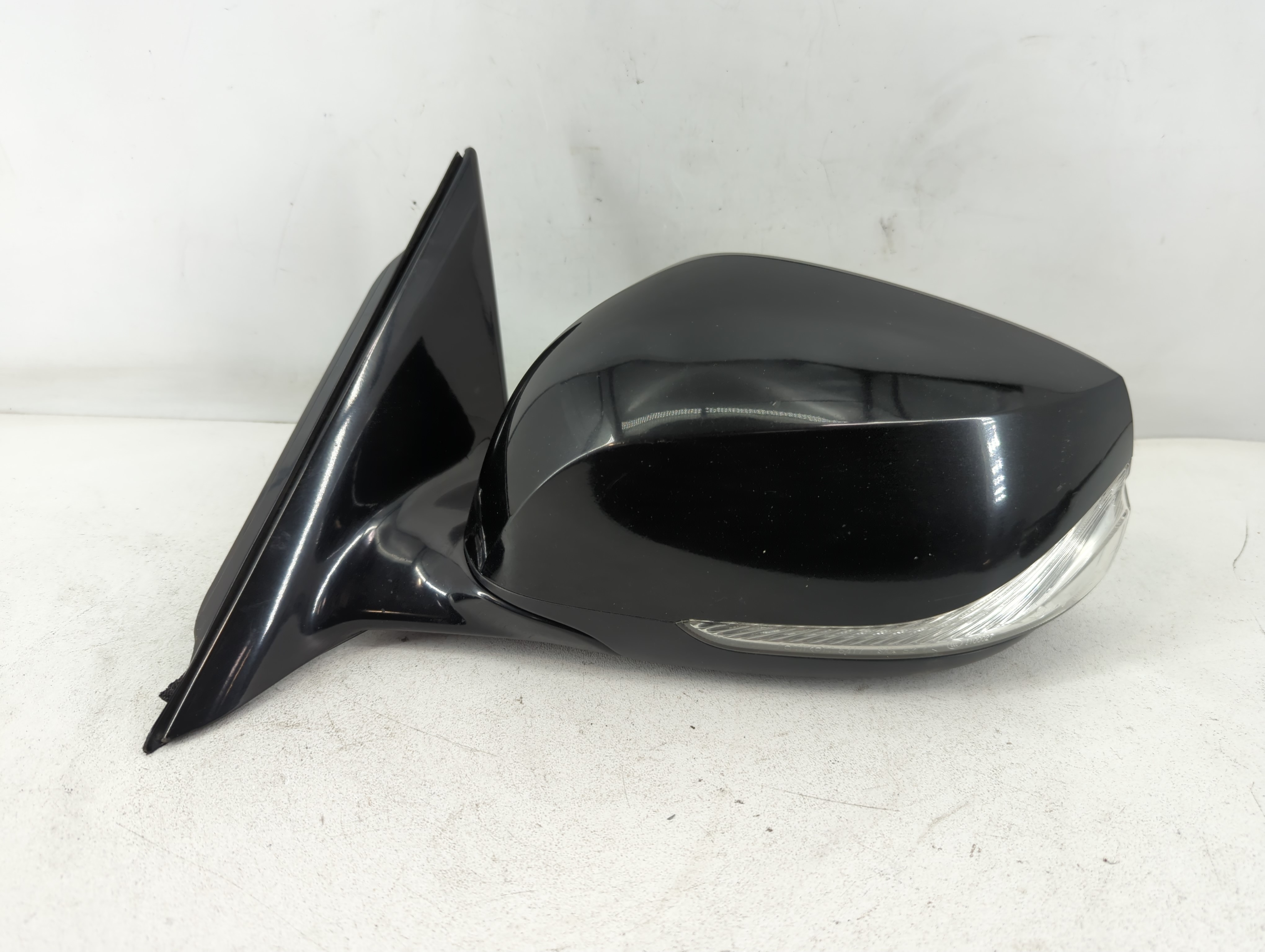 2007-2008 Acura Rdx Driver Left Side View Power Door Mirror Black 812224 - Oemusedautoparts1.com