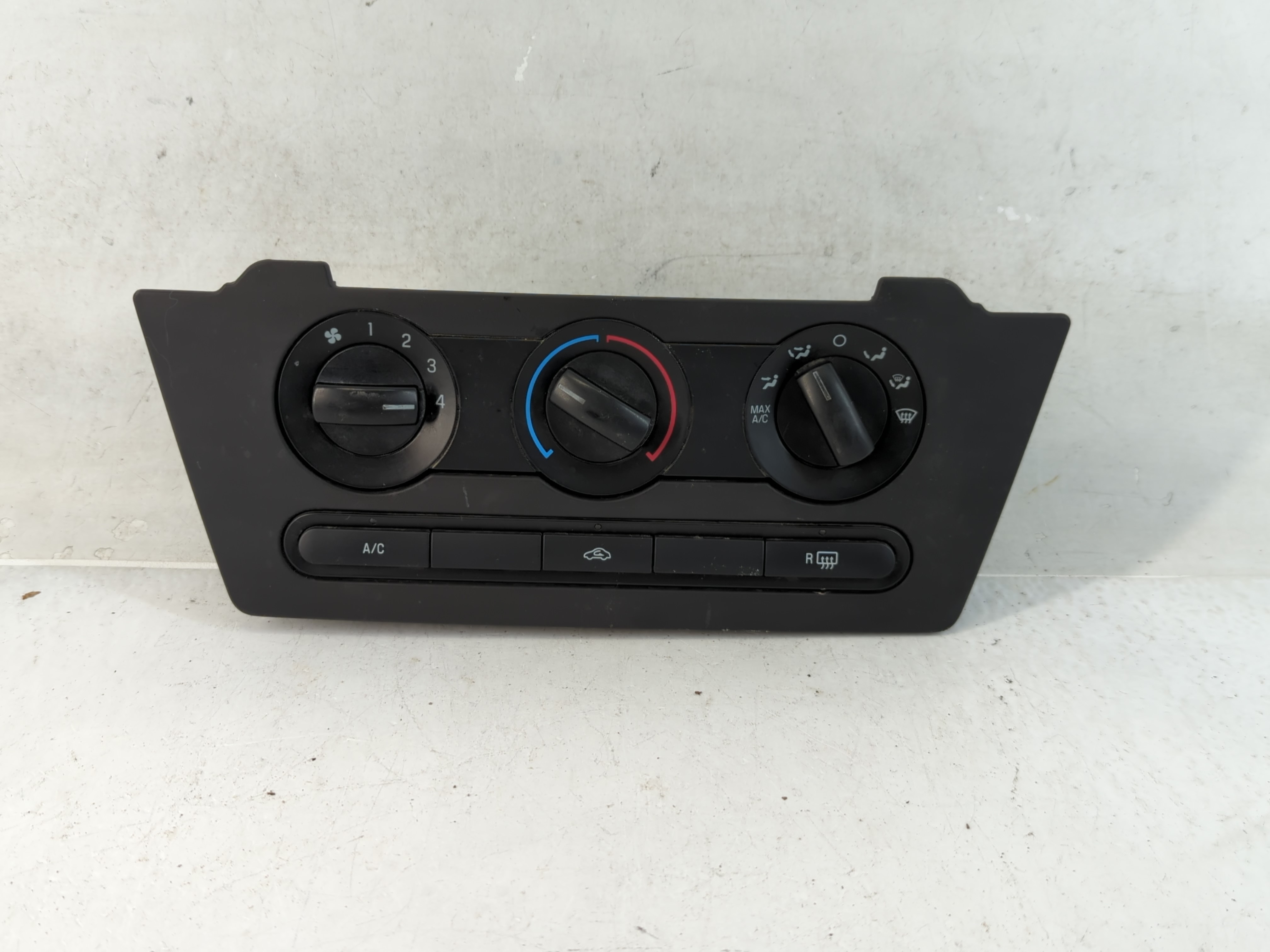 2006-2009 Ford Fusion Ac Heater Climate Control 7e5h-19980-aa 812423 - Oemusedautoparts1.com