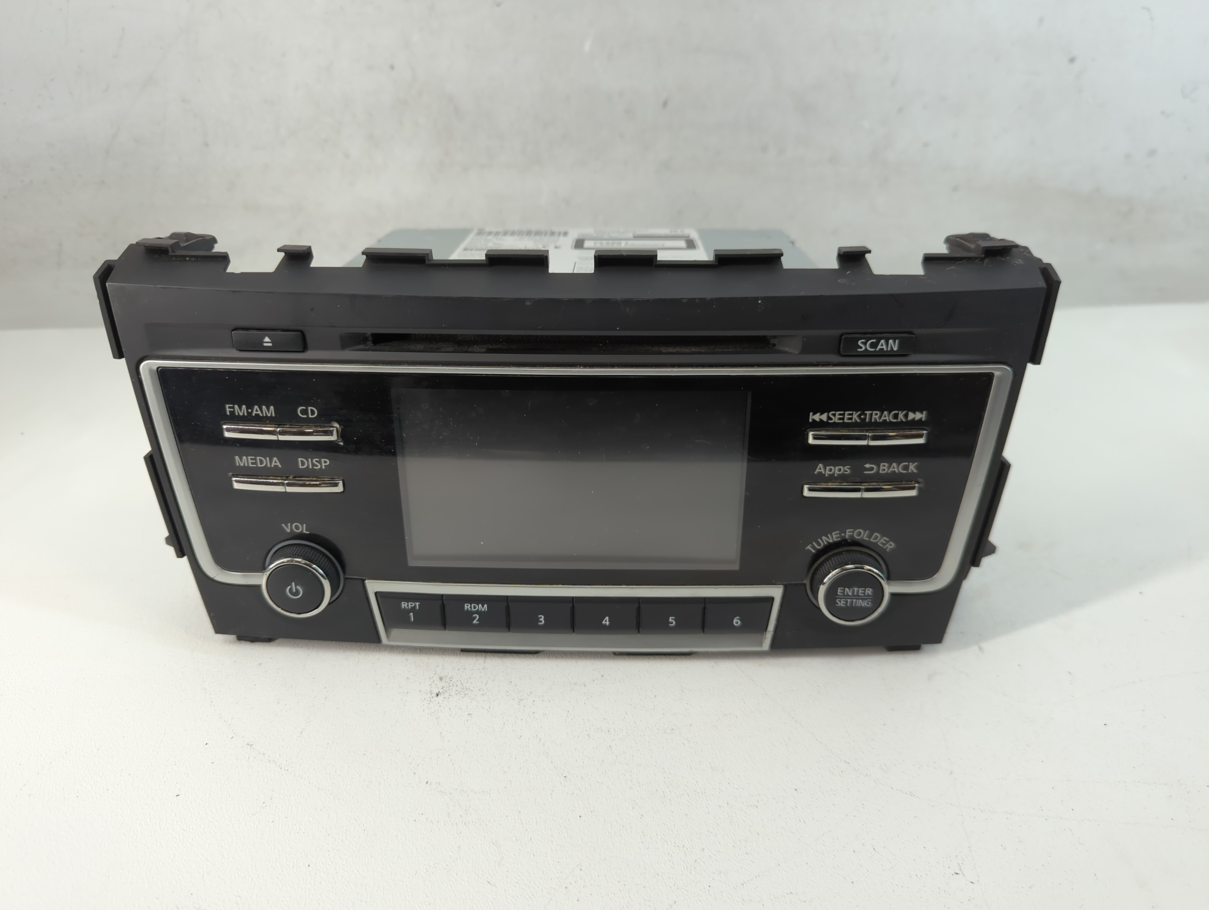 2016-2016 Nissan Altima Am Fm Cd Player Radio Receiver 812457 - Oemusedautoparts1.com