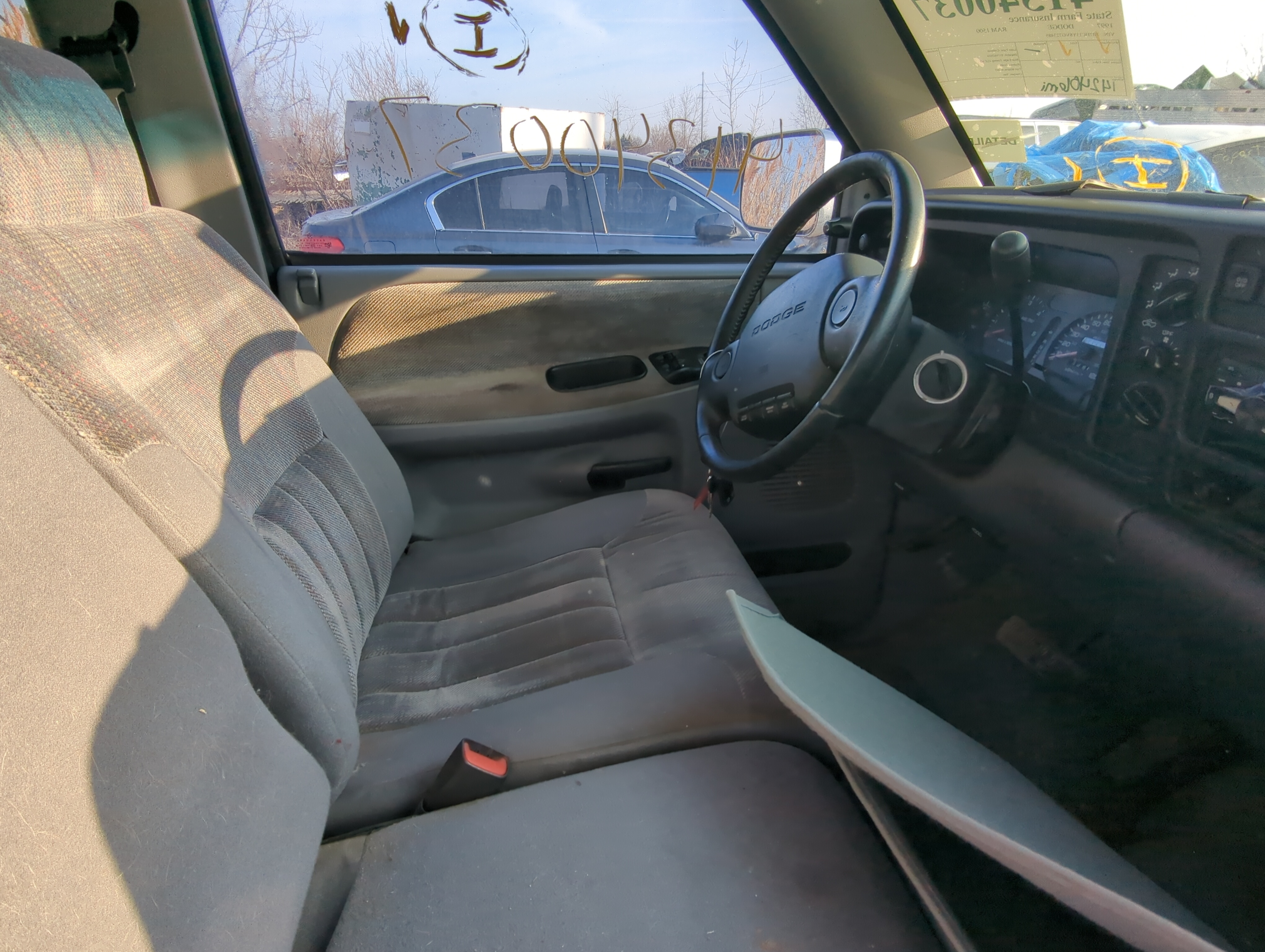 1997 Dodge Dodge 1500 Pickup Front Left Driver Interior Door Panel Trim 812666 - Oemusedautoparts1.com