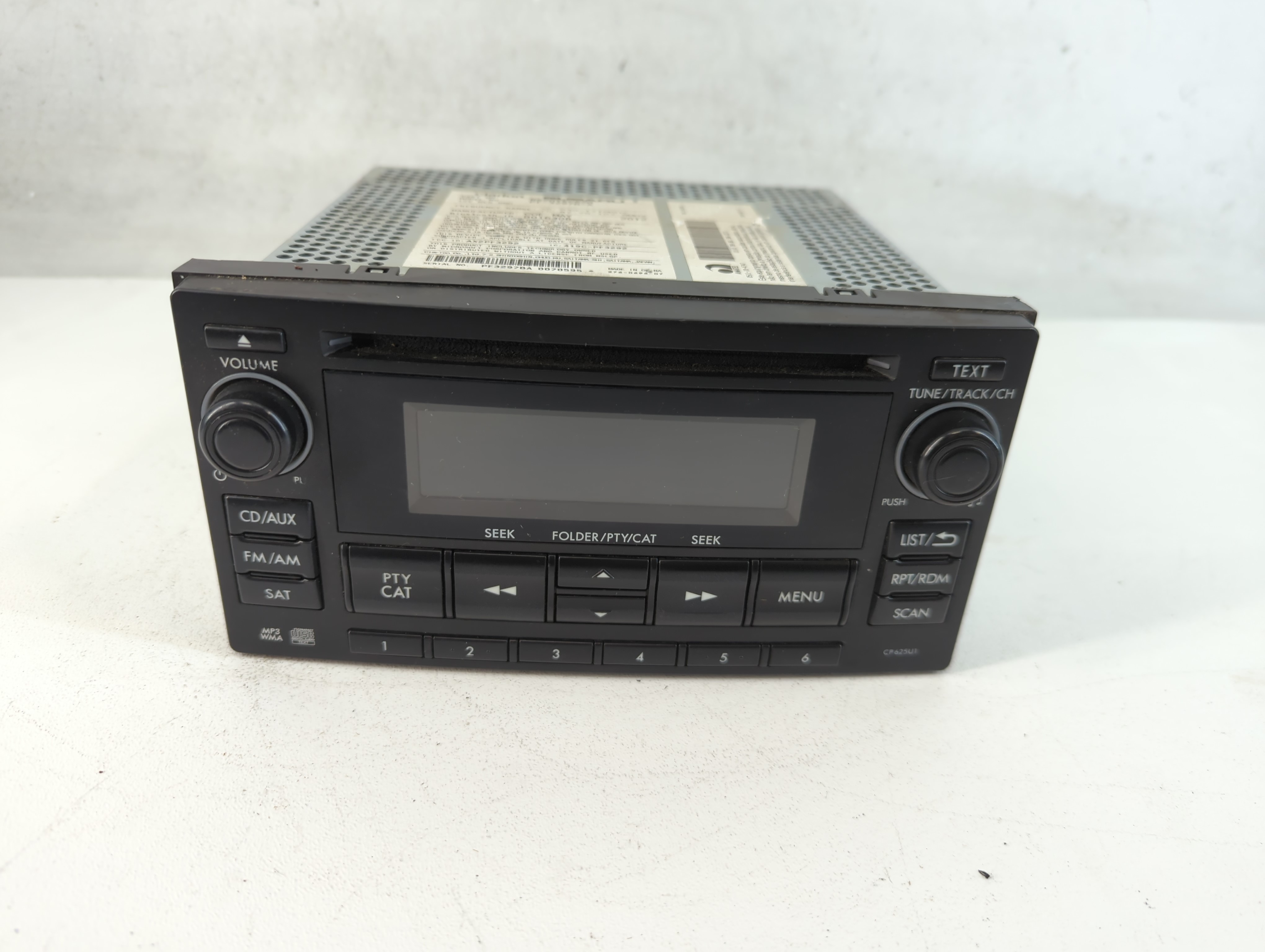 2013 Subaru Forester Am Fm Cd Player Radio Receiver 813004 - Oemusedautoparts1.com