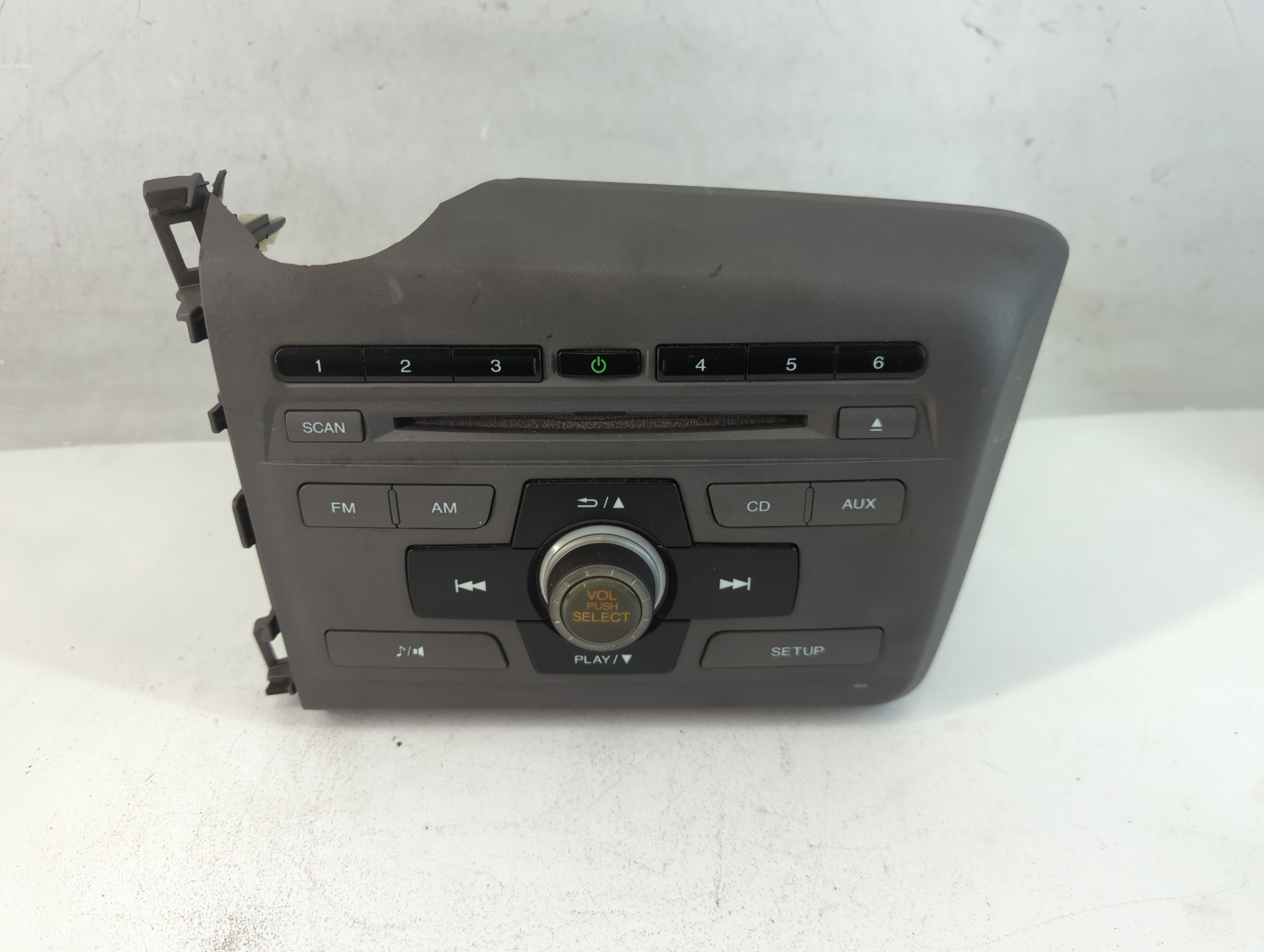 2012-2012 Honda Civic Am Fm Cd Player Radio Receiver 813012 - Oemusedautoparts1.com