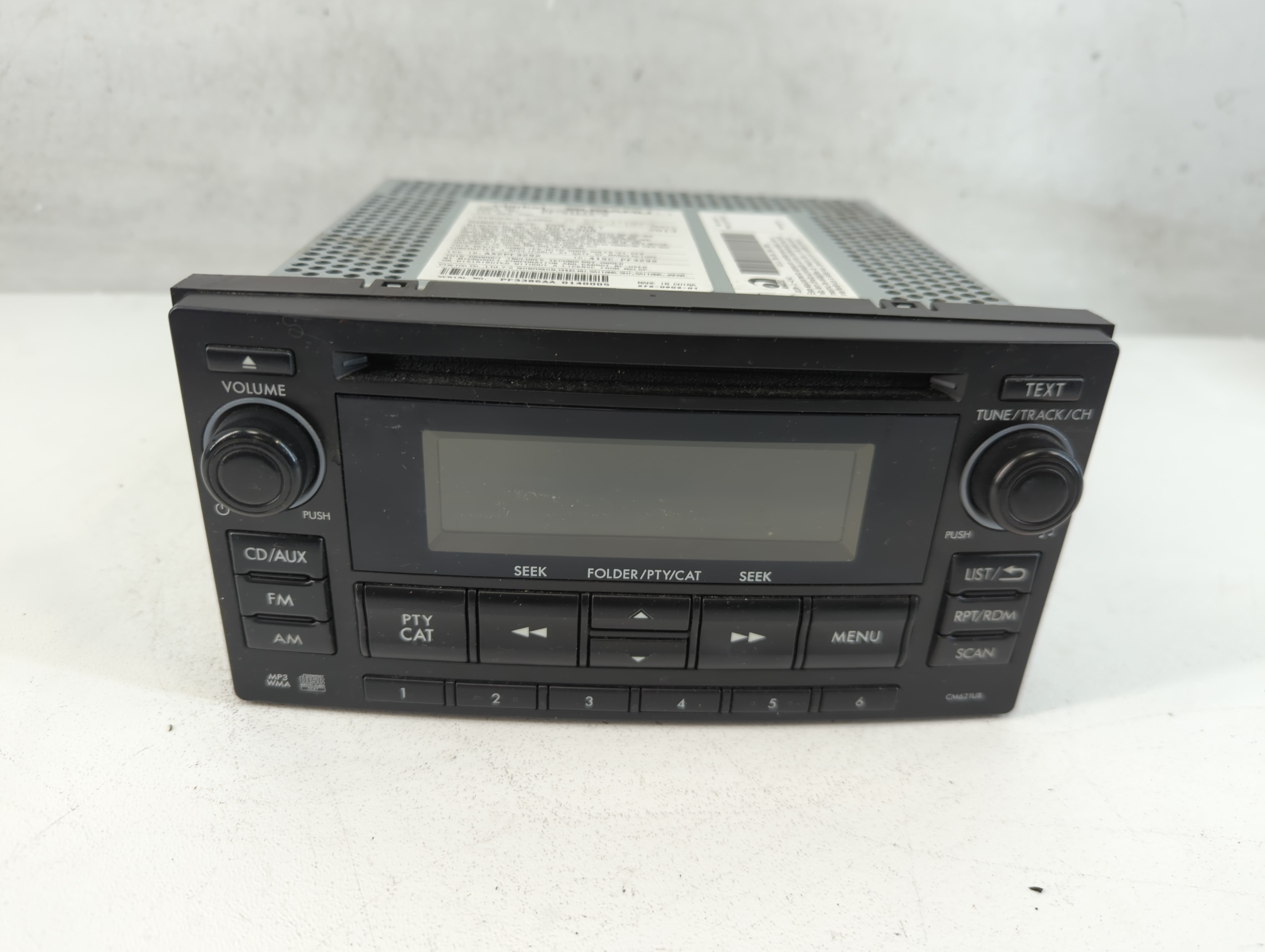 2012-2014 Subaru Impreza Am Fm Cd Player Radio Receiver 813055 - Oemusedautoparts1.com