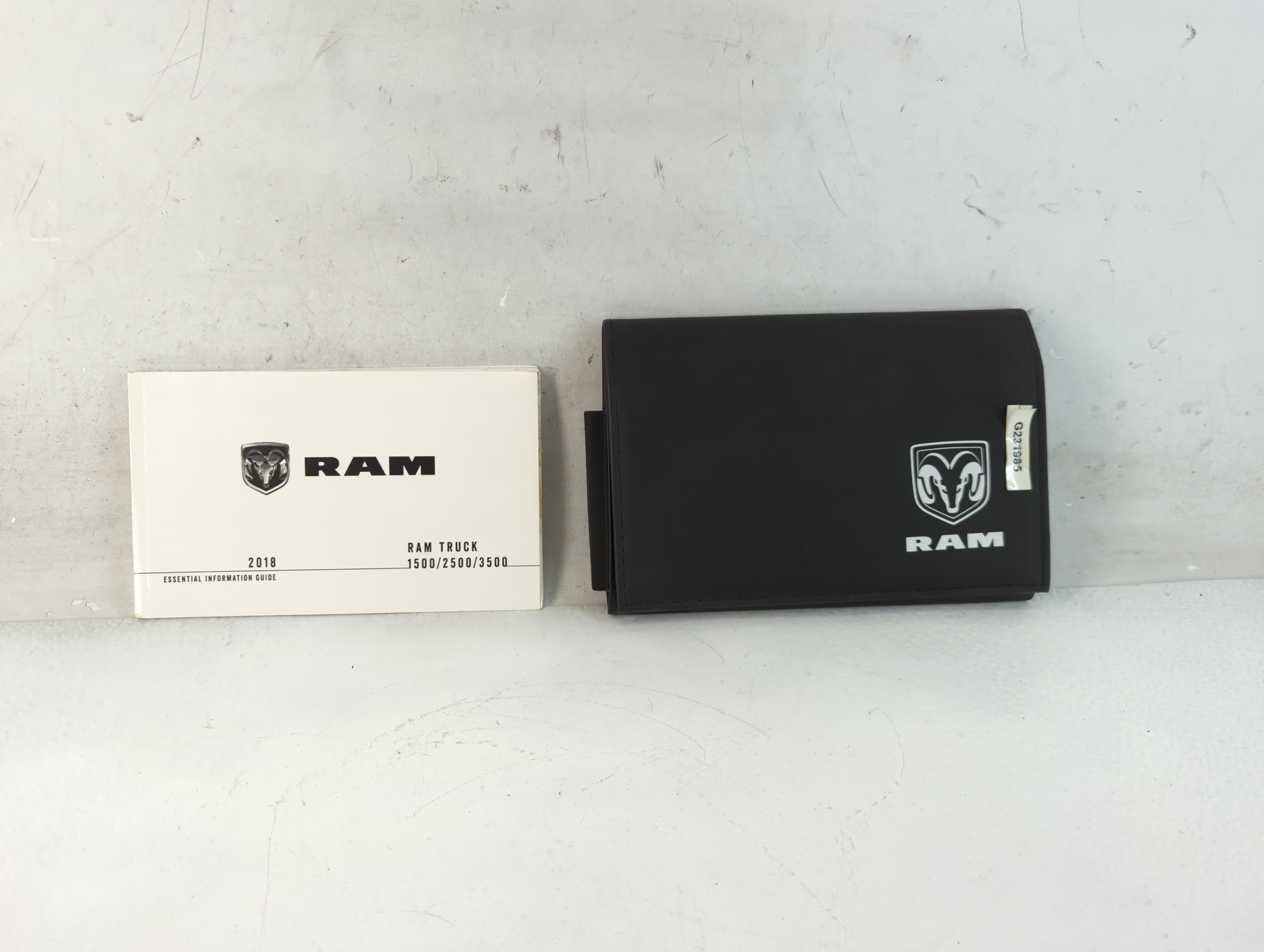 2018 Dodge Ram 3500 Owners Manual Book Guide 813151 - Oemusedautoparts1.com