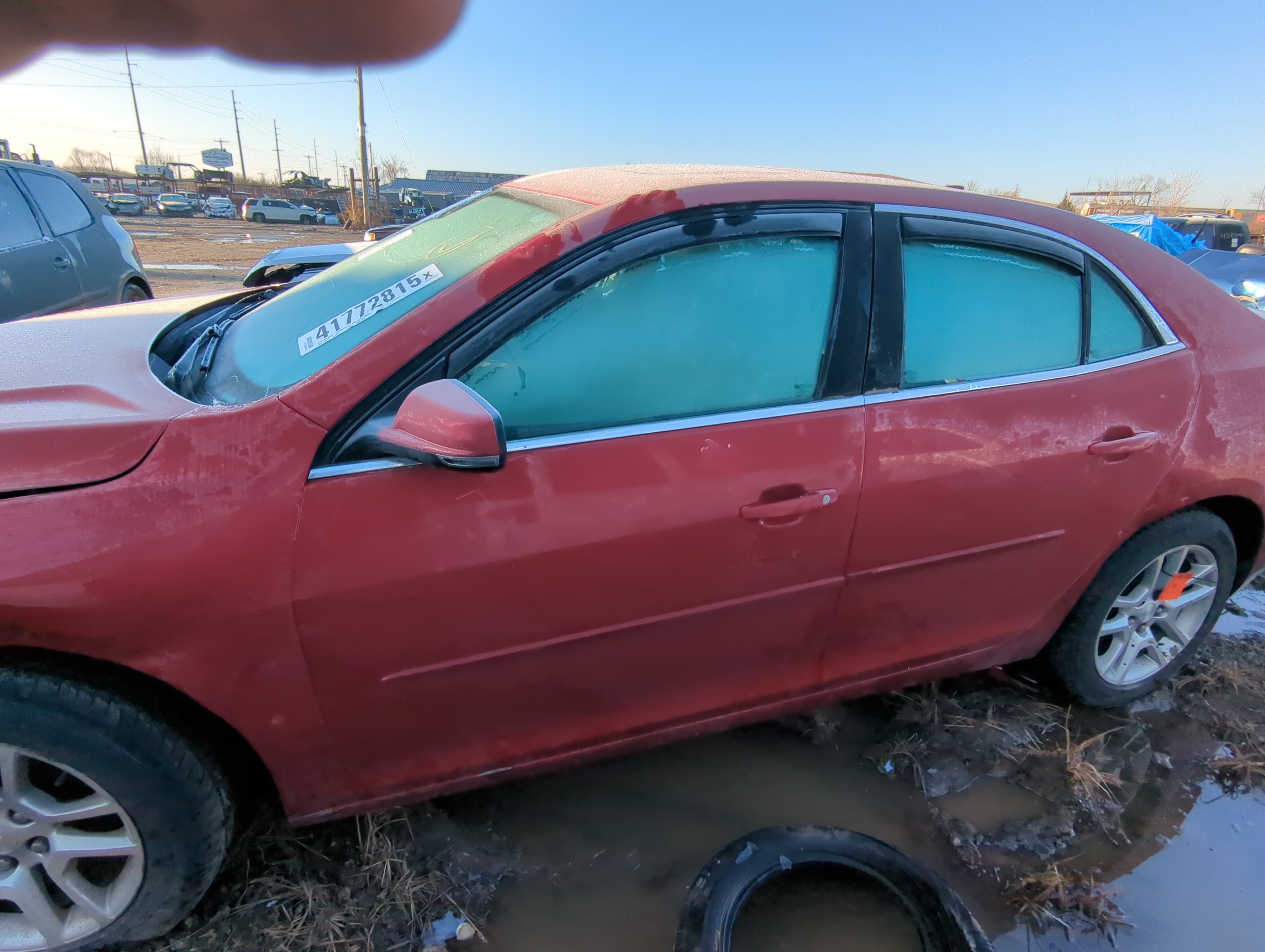 2013-2014 Chevrolet Malibu Driver Front Door Oem 813689 - Oemusedautoparts1.com
