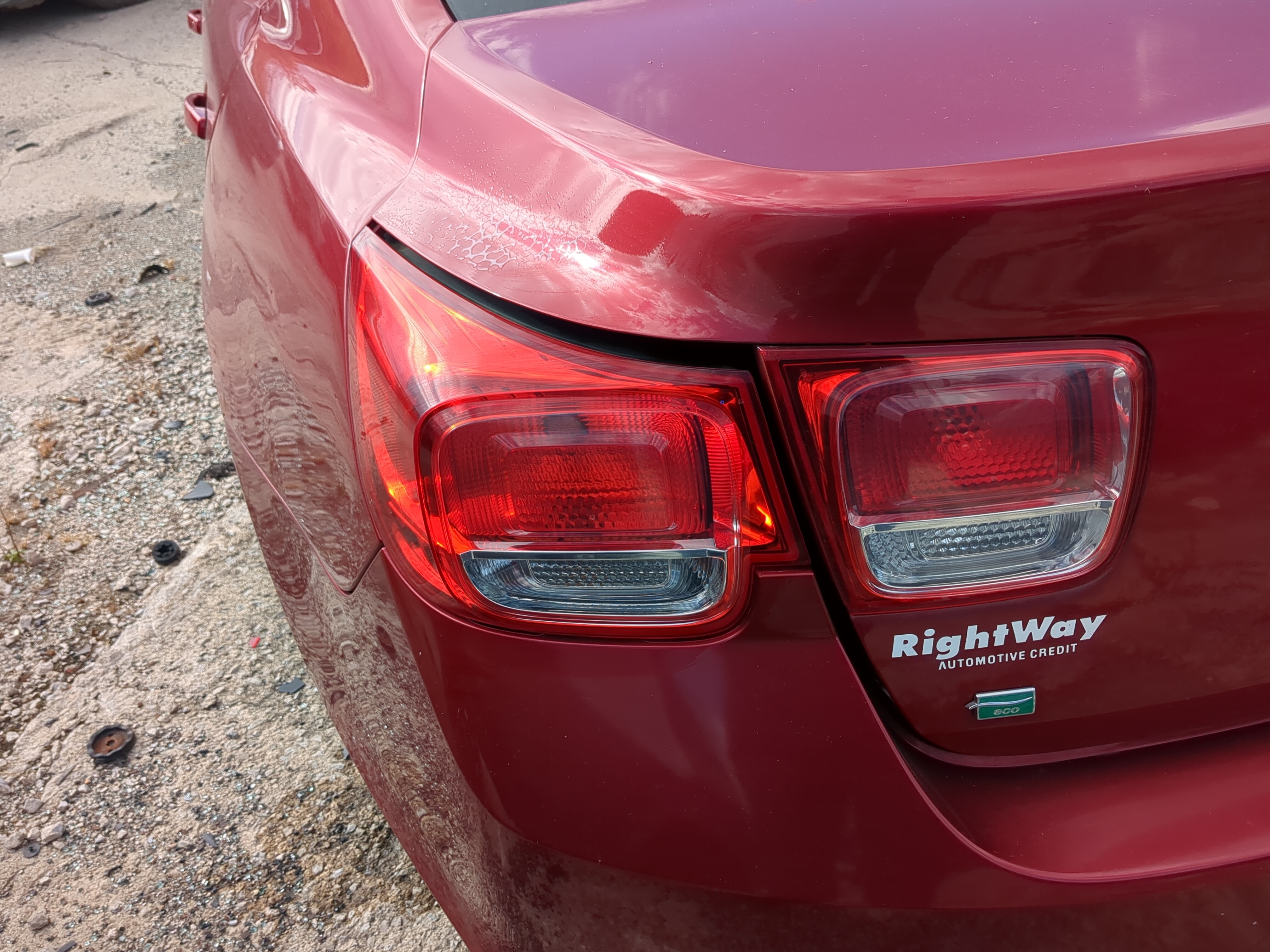 2013-2016 Chevrolet Malibu Driver Left Side Tail Light Taillight Oem 813718 - Oemusedautoparts1.com