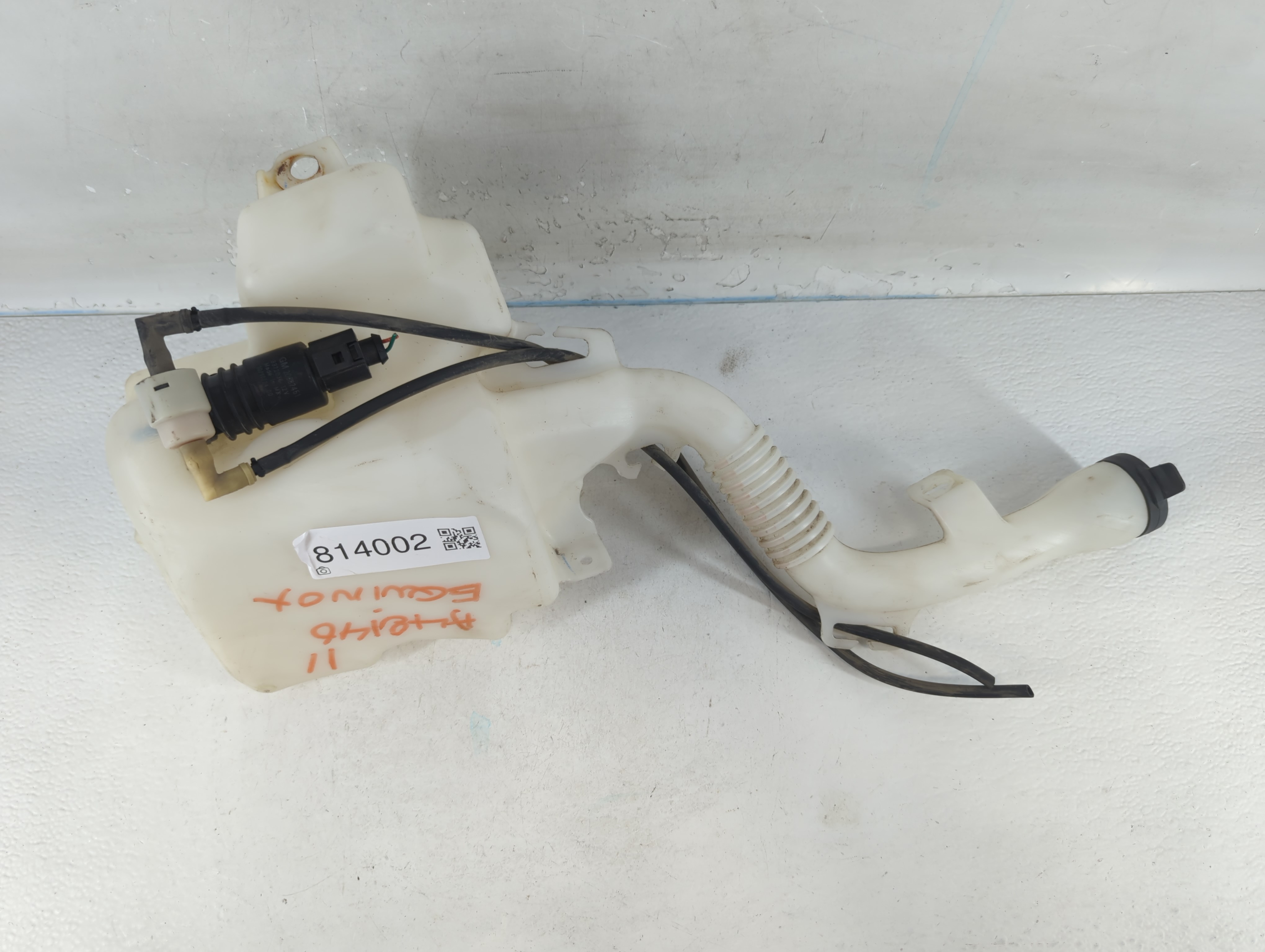 2010-2017 Chevrolet Equinox Windshield Washer Fluid Reservoir Bottle Oem 814002 - Oemusedautoparts1.com