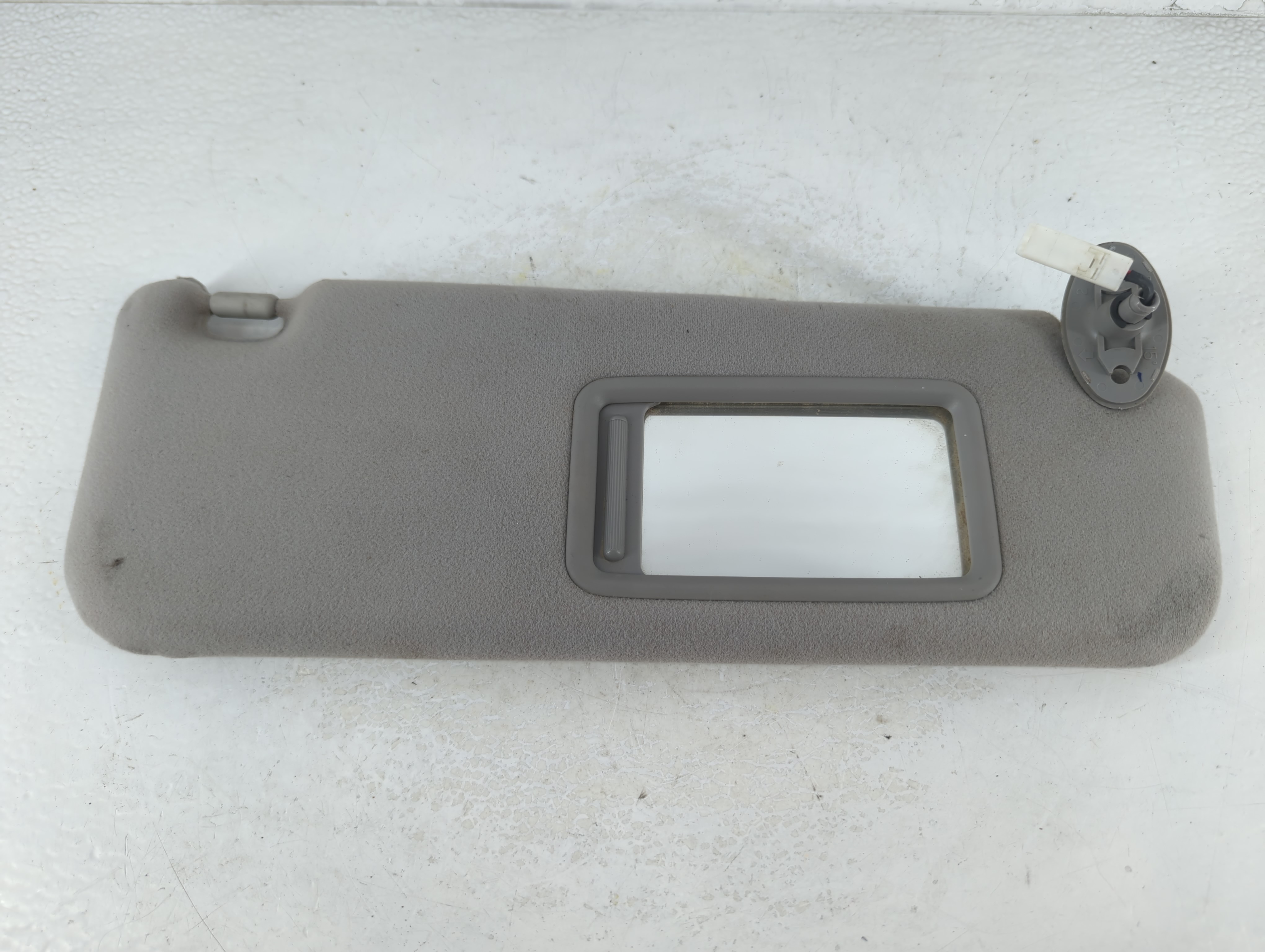 Picture of 2004-2005 Toyota Prius Driver Sun Visor Mirror Left Sunvisor Grey 814066